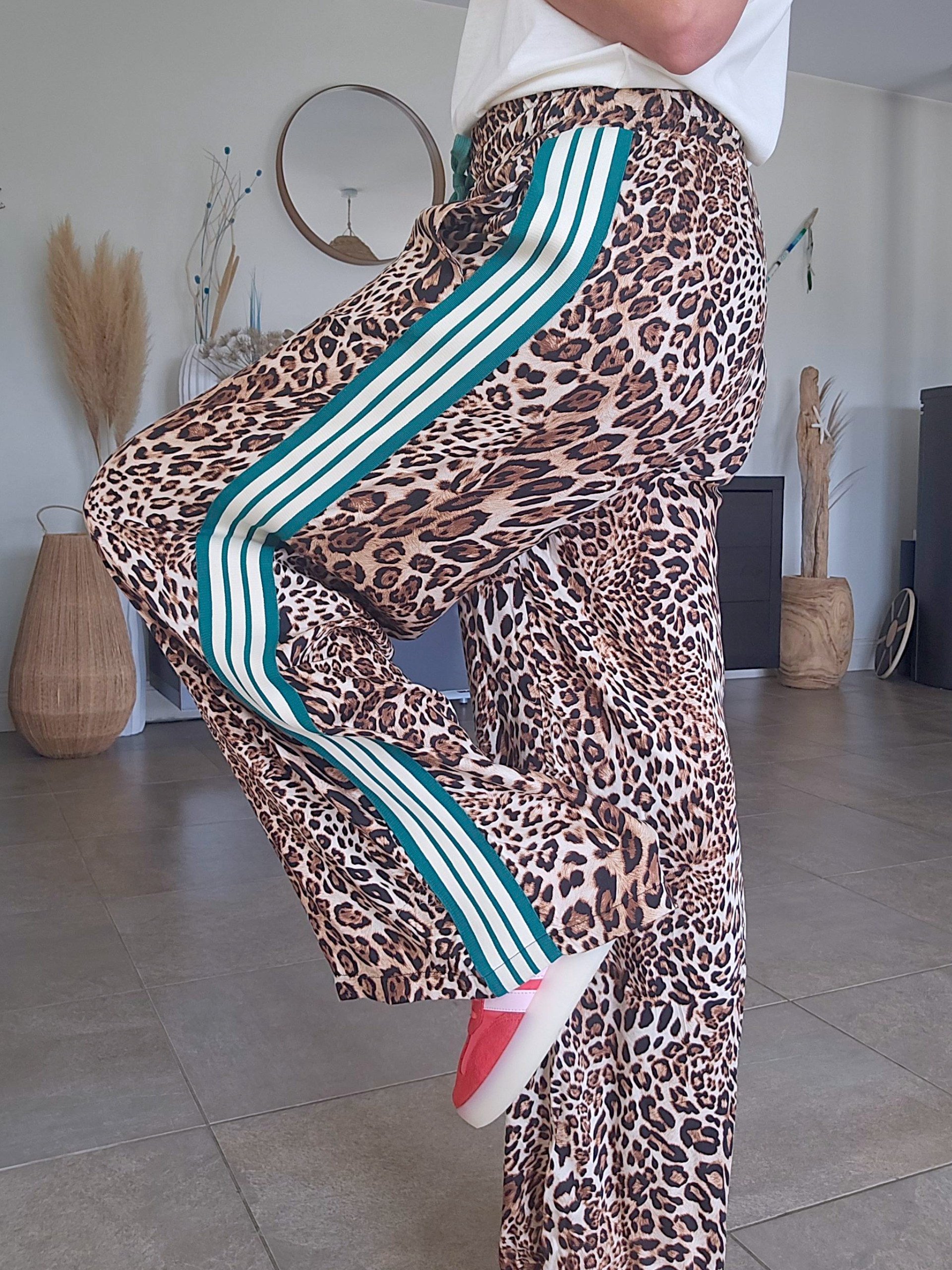 Pantalon Léo à bandes