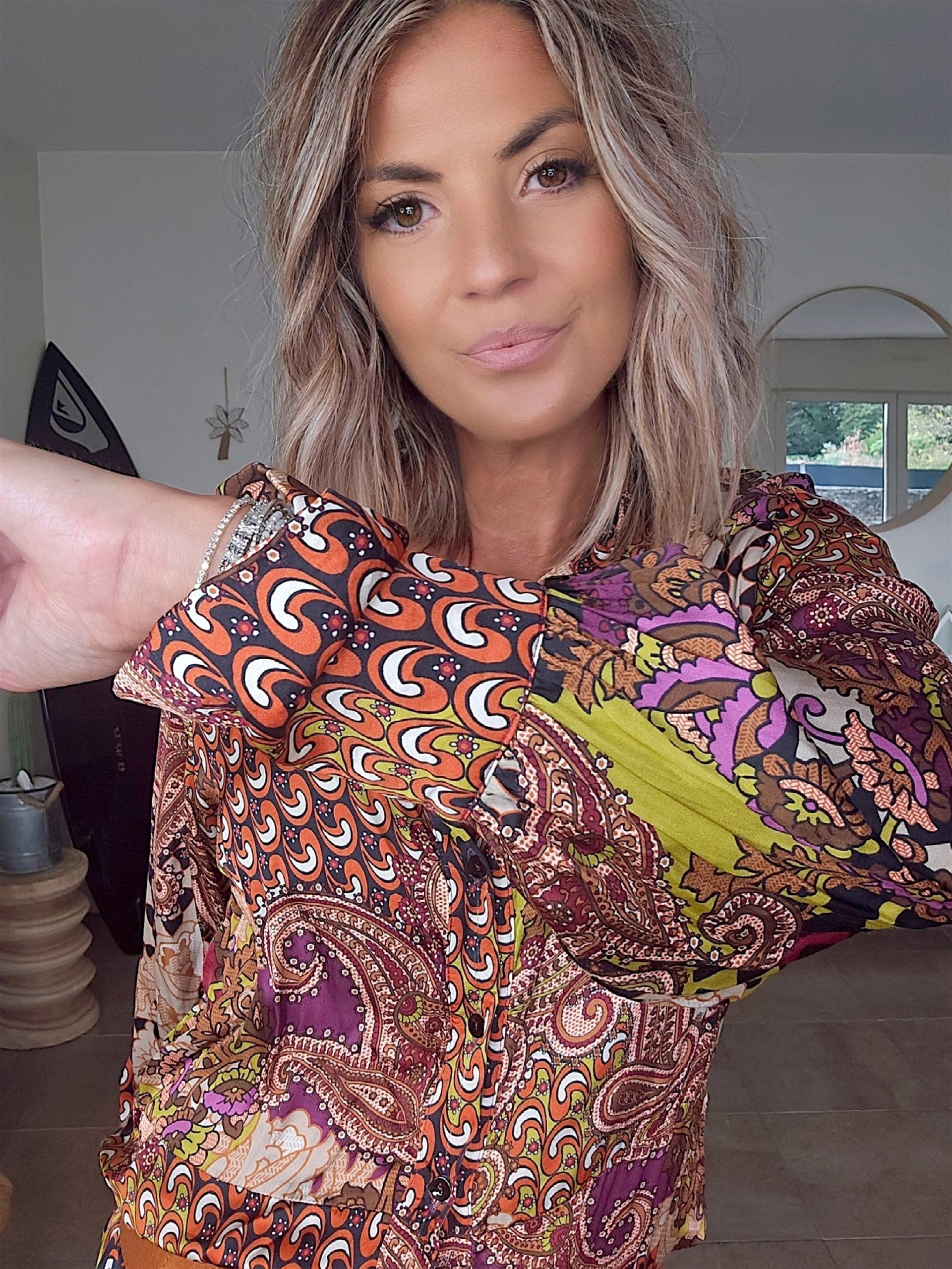 Robe automnale + ceinture