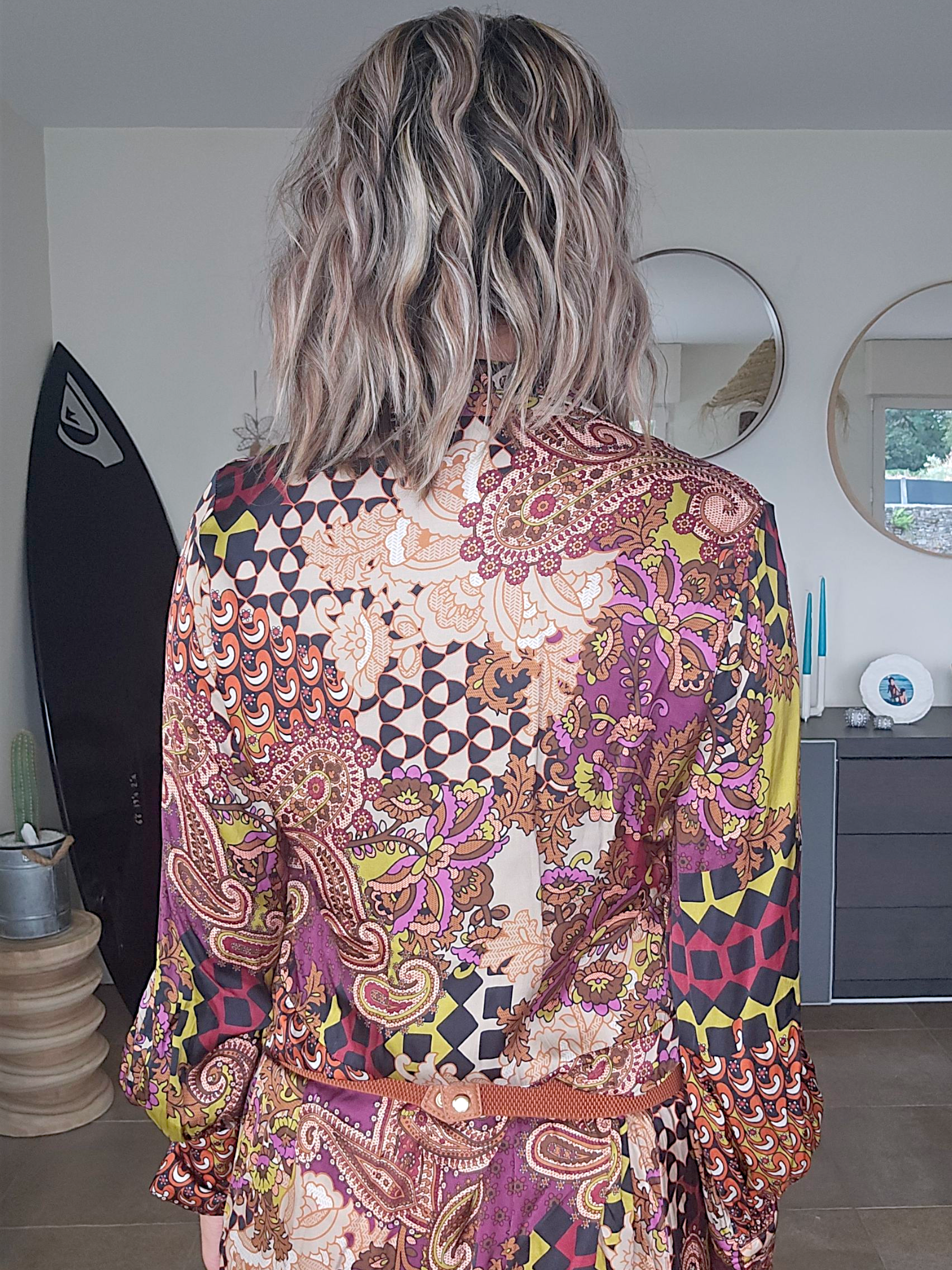 Robe automnale + ceinture