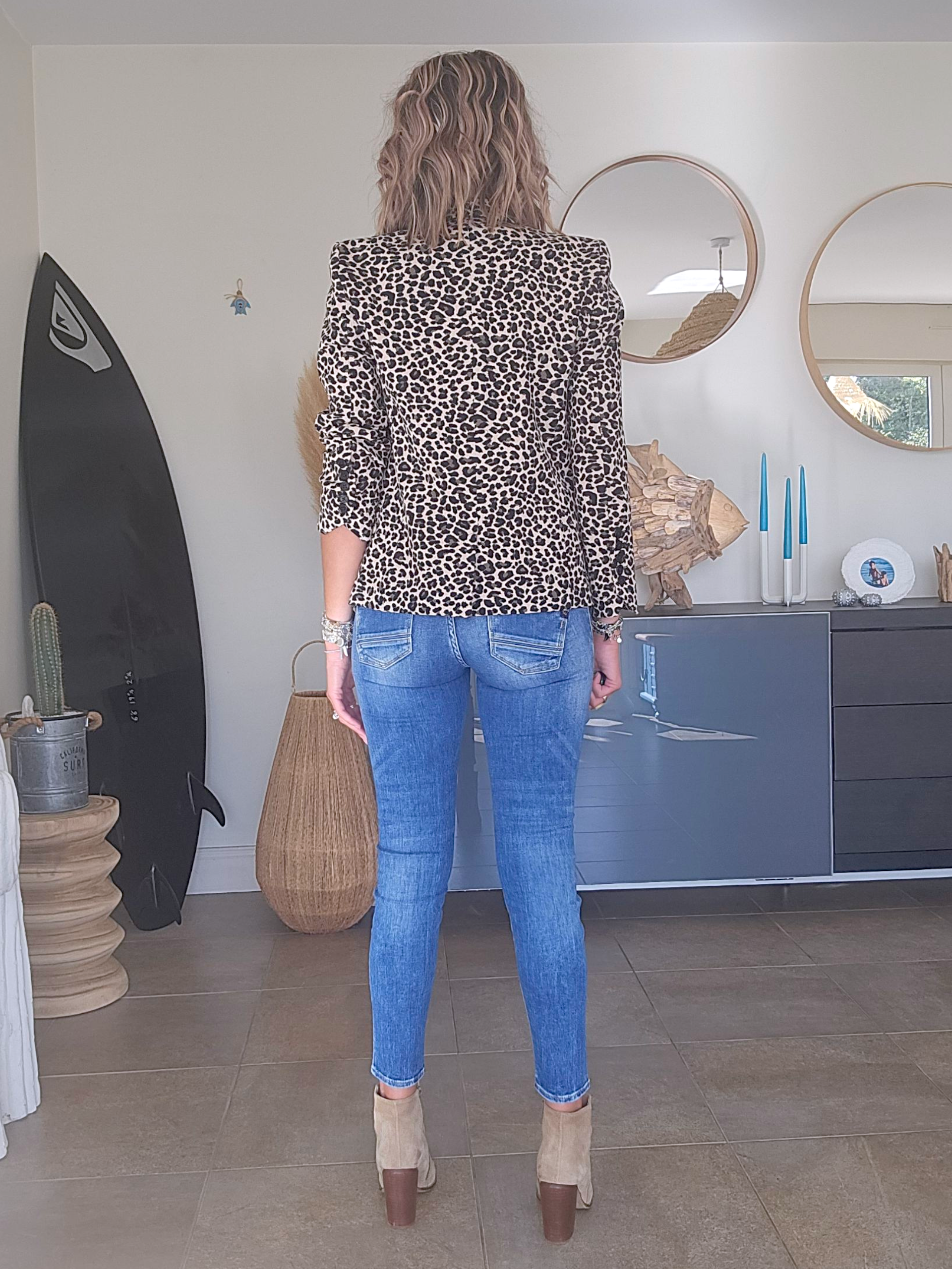 Veste Victor léopard