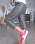 Pantalon kaki 7/8è