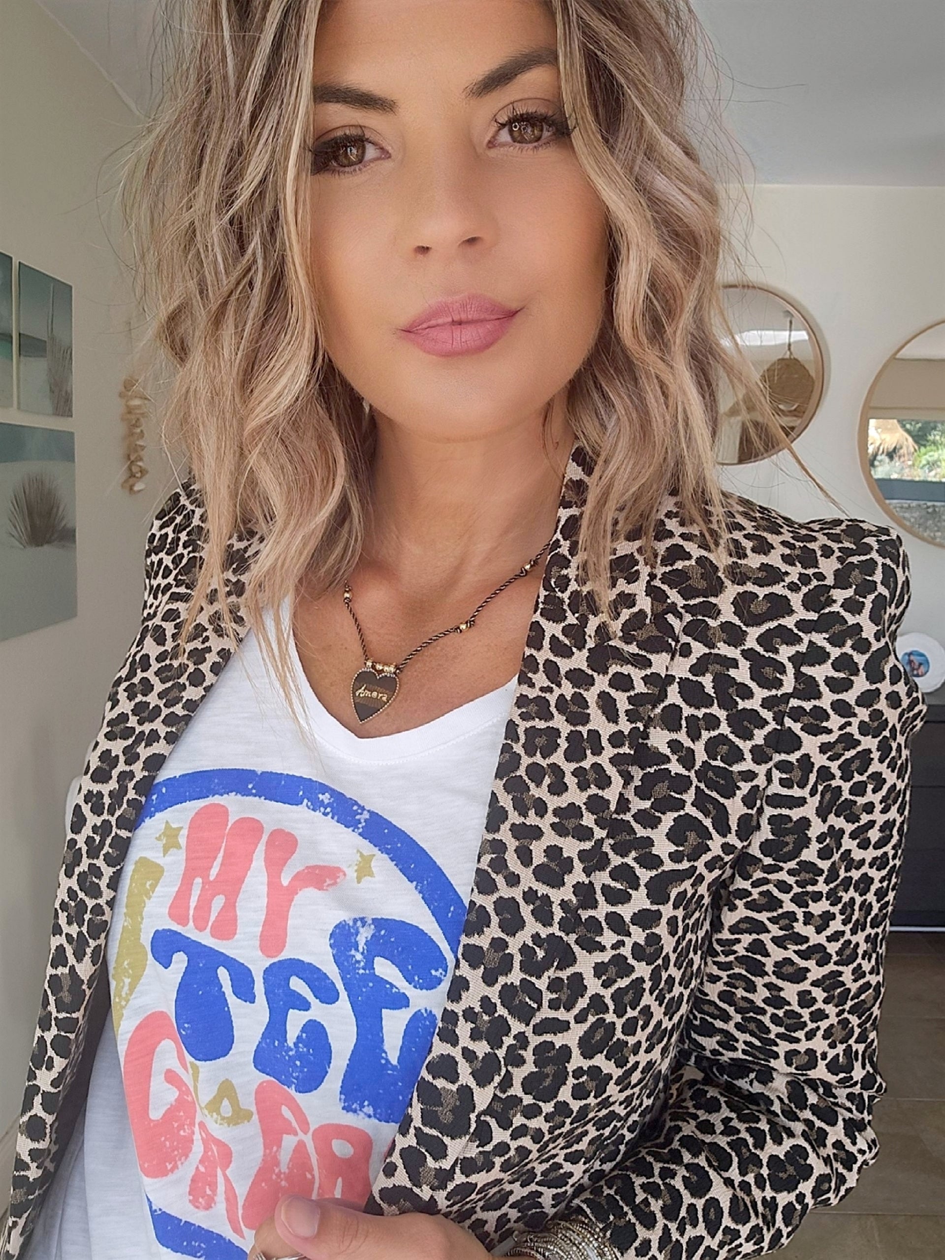 Veste Victor léopard