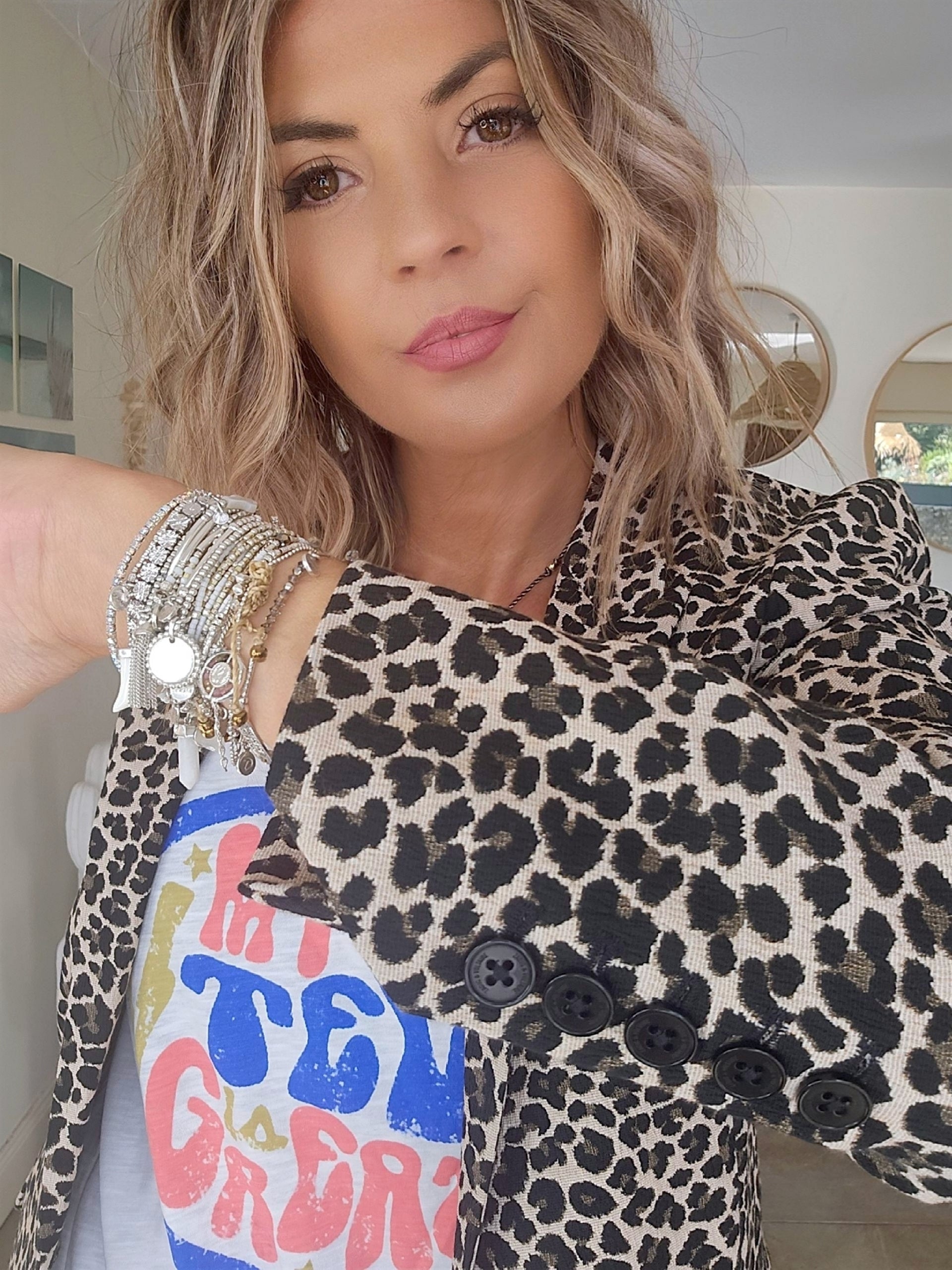 Veste Victor léopard