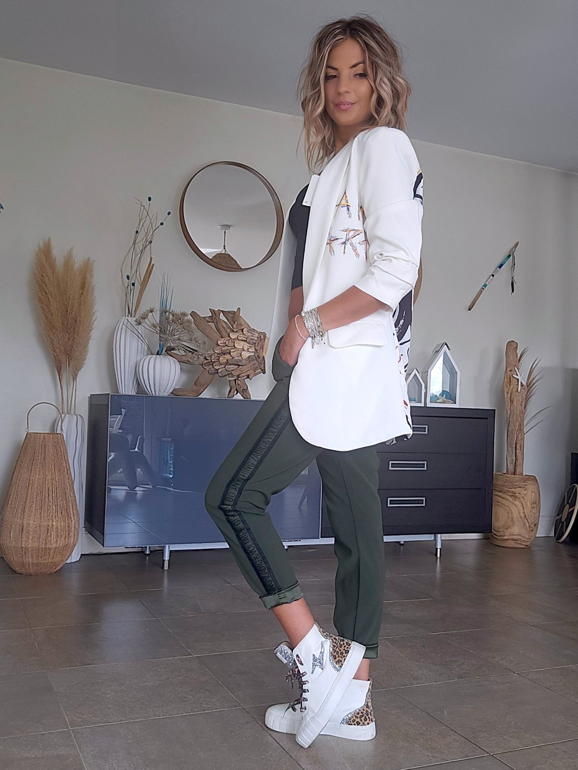 Blazer boy banc visage