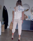 Veste boho sans manche