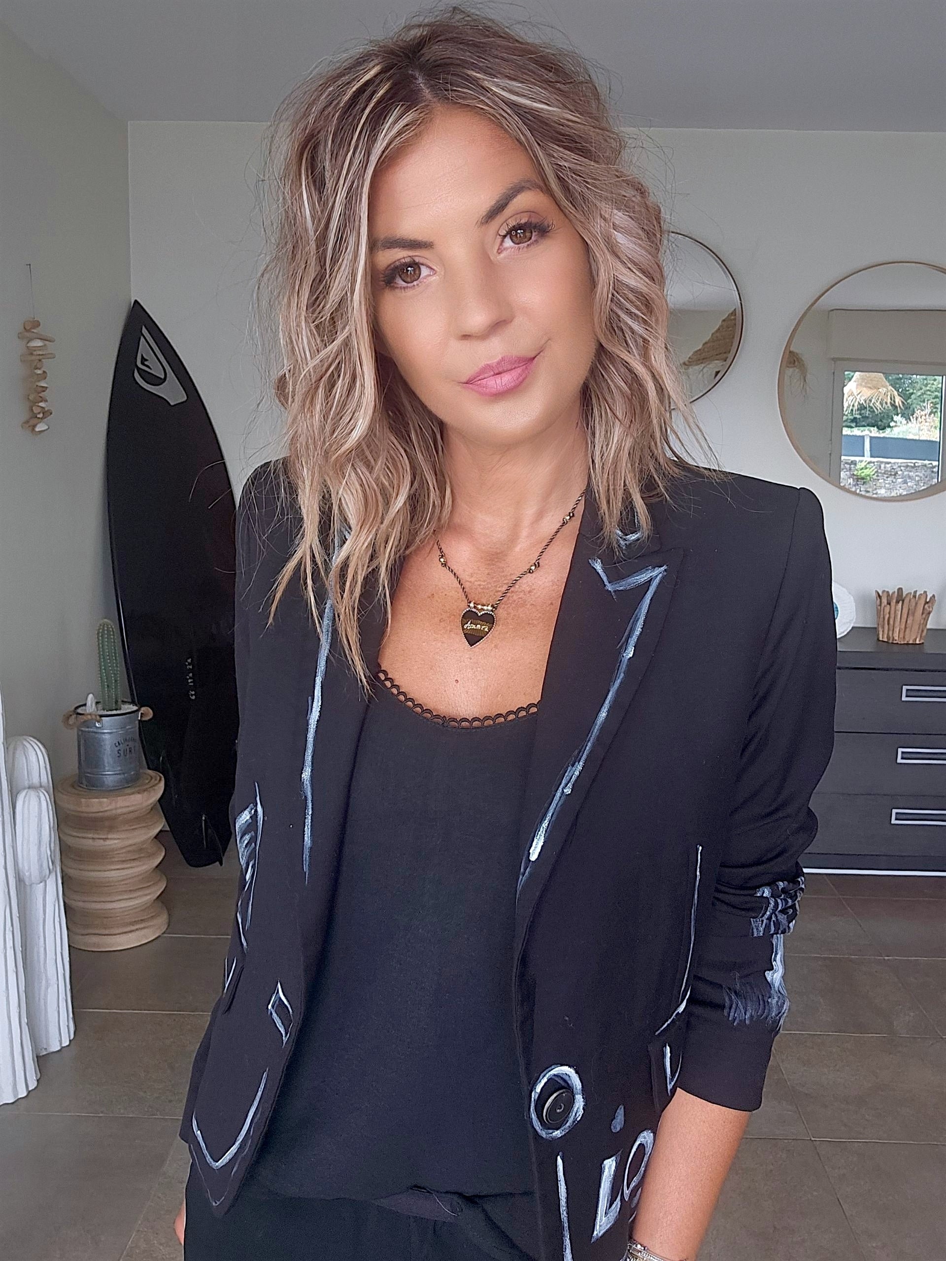 Veste noire créateur