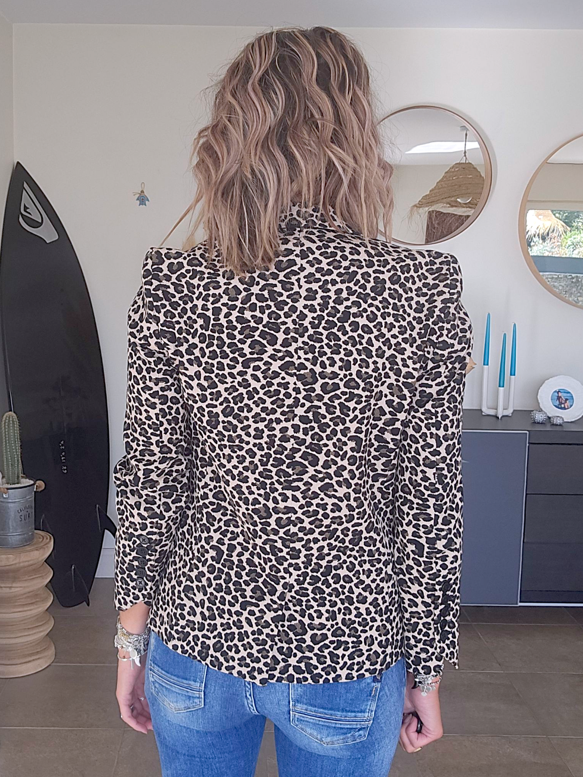 Veste Victor léopard