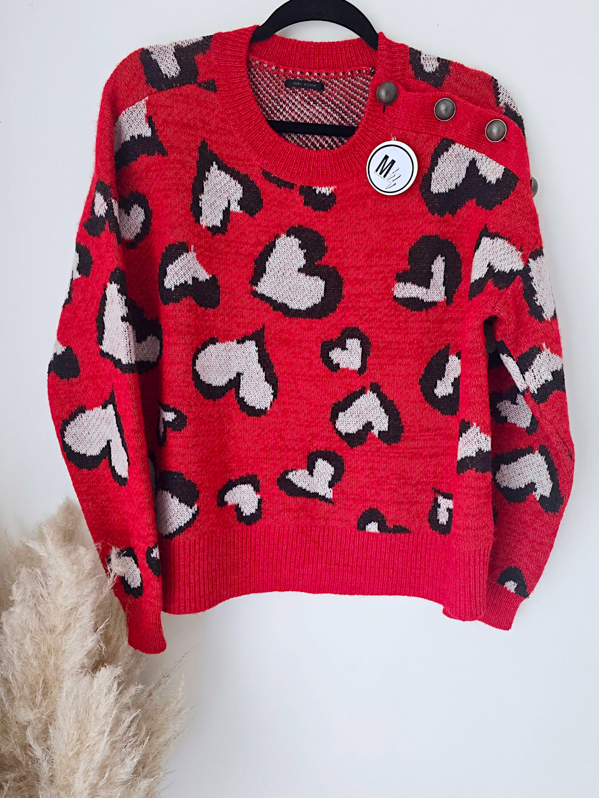 Pull coeur red