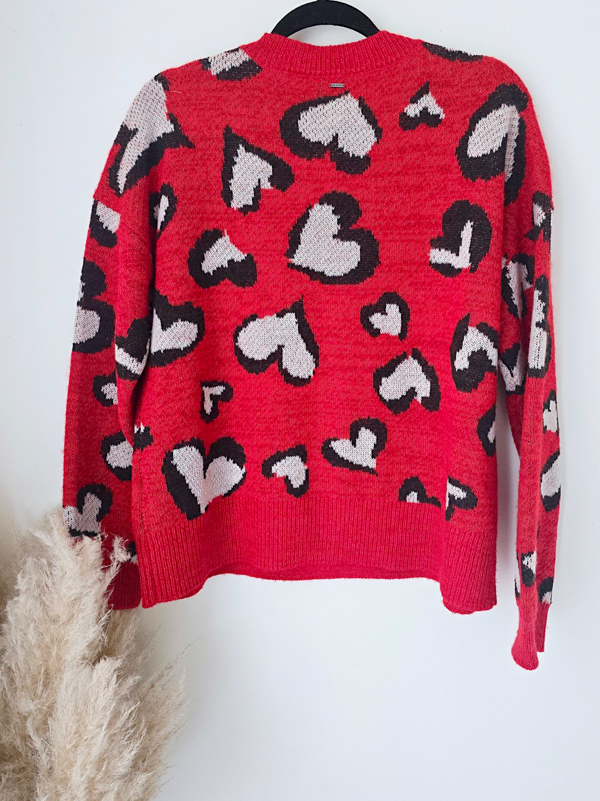 Pull coeur red