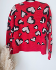 Pull coeur red