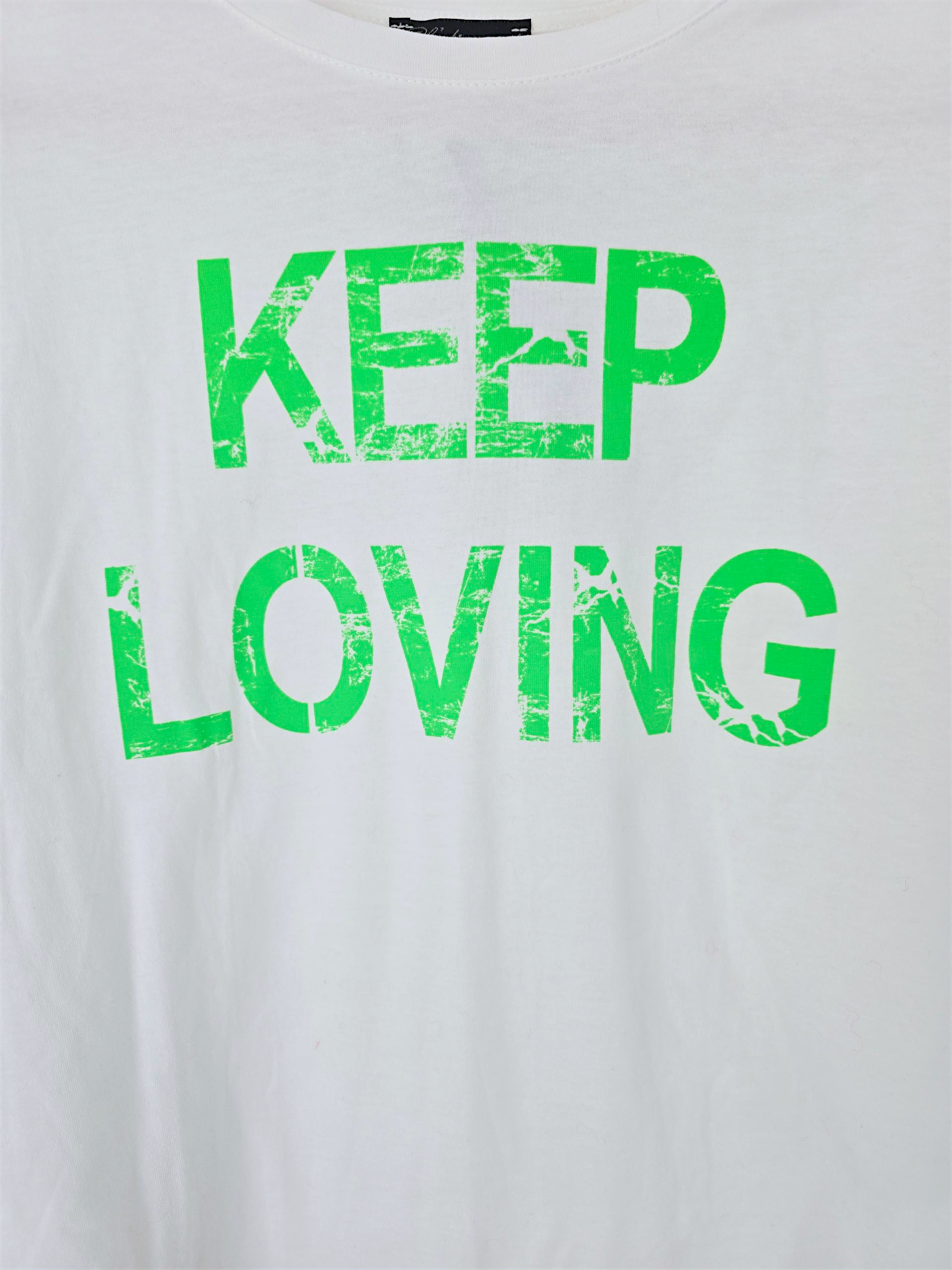T-shirt keep vert fluo