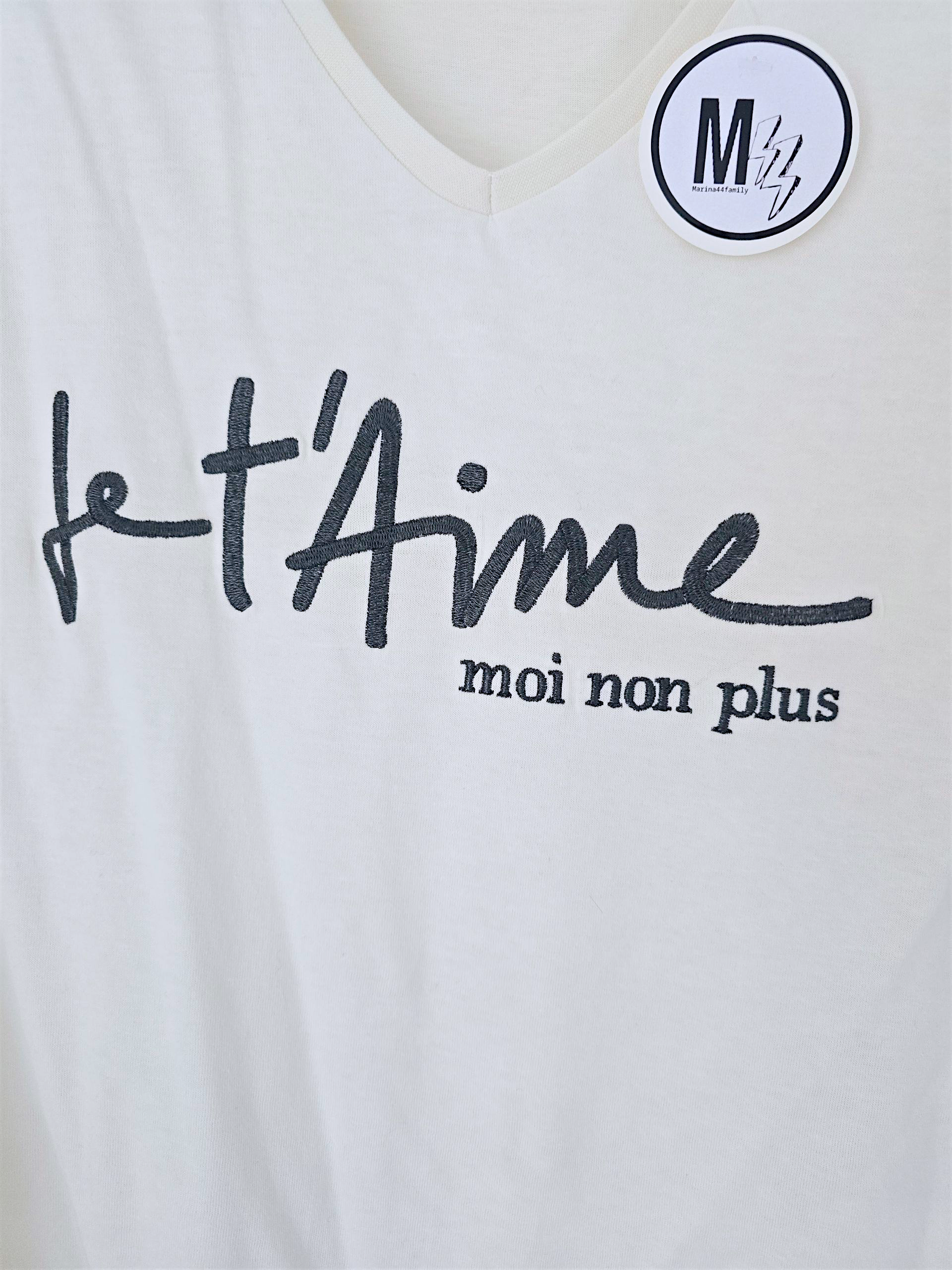 T-shirt &quot;je t&#39;aime moi non plus&quot;
