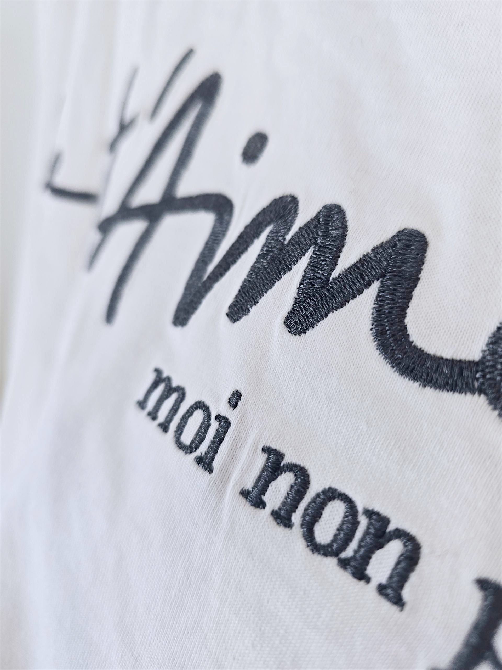 T-shirt &quot;je t&#39;aime moi non plus&quot;