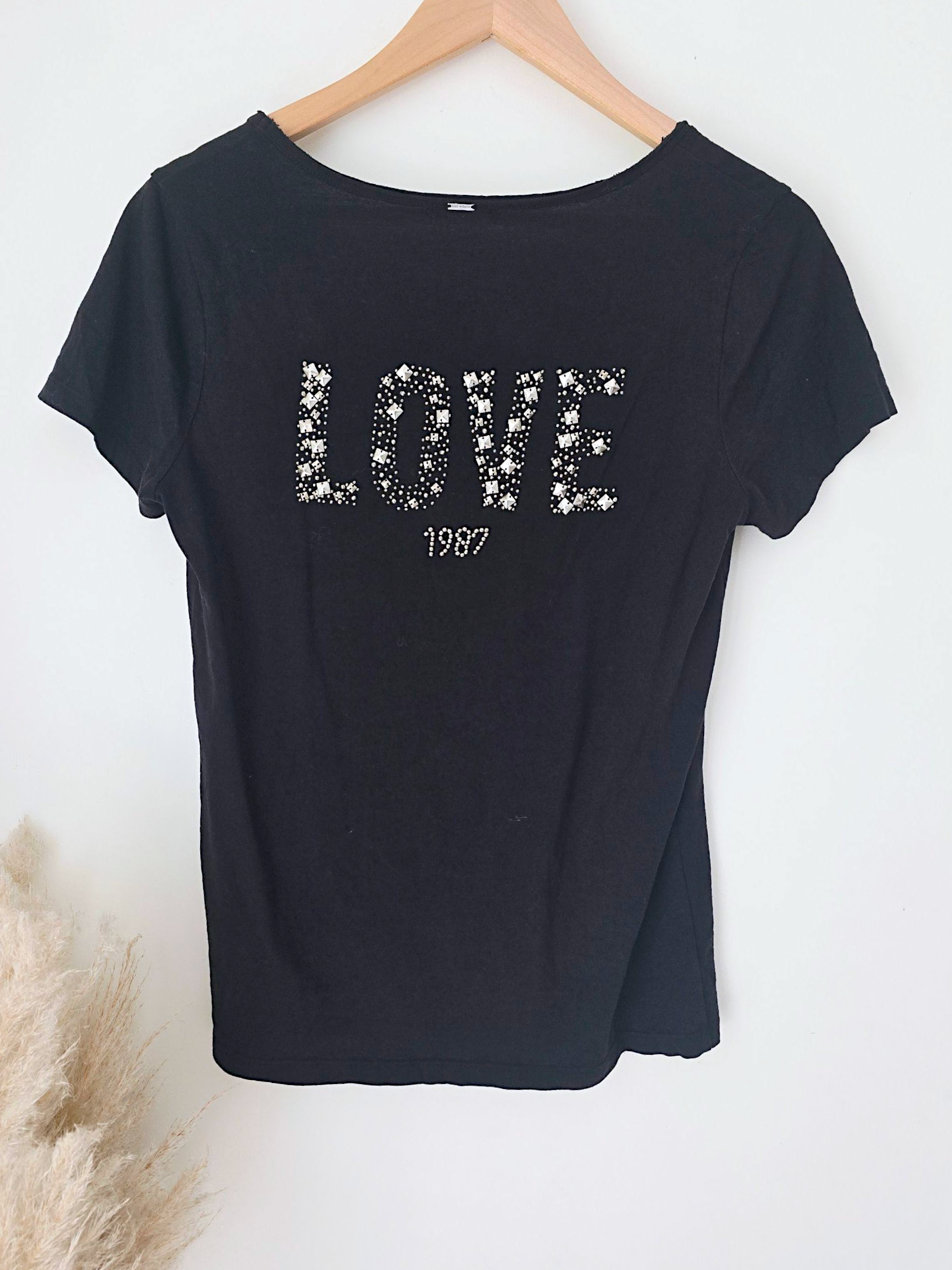 T-shirt noir Love