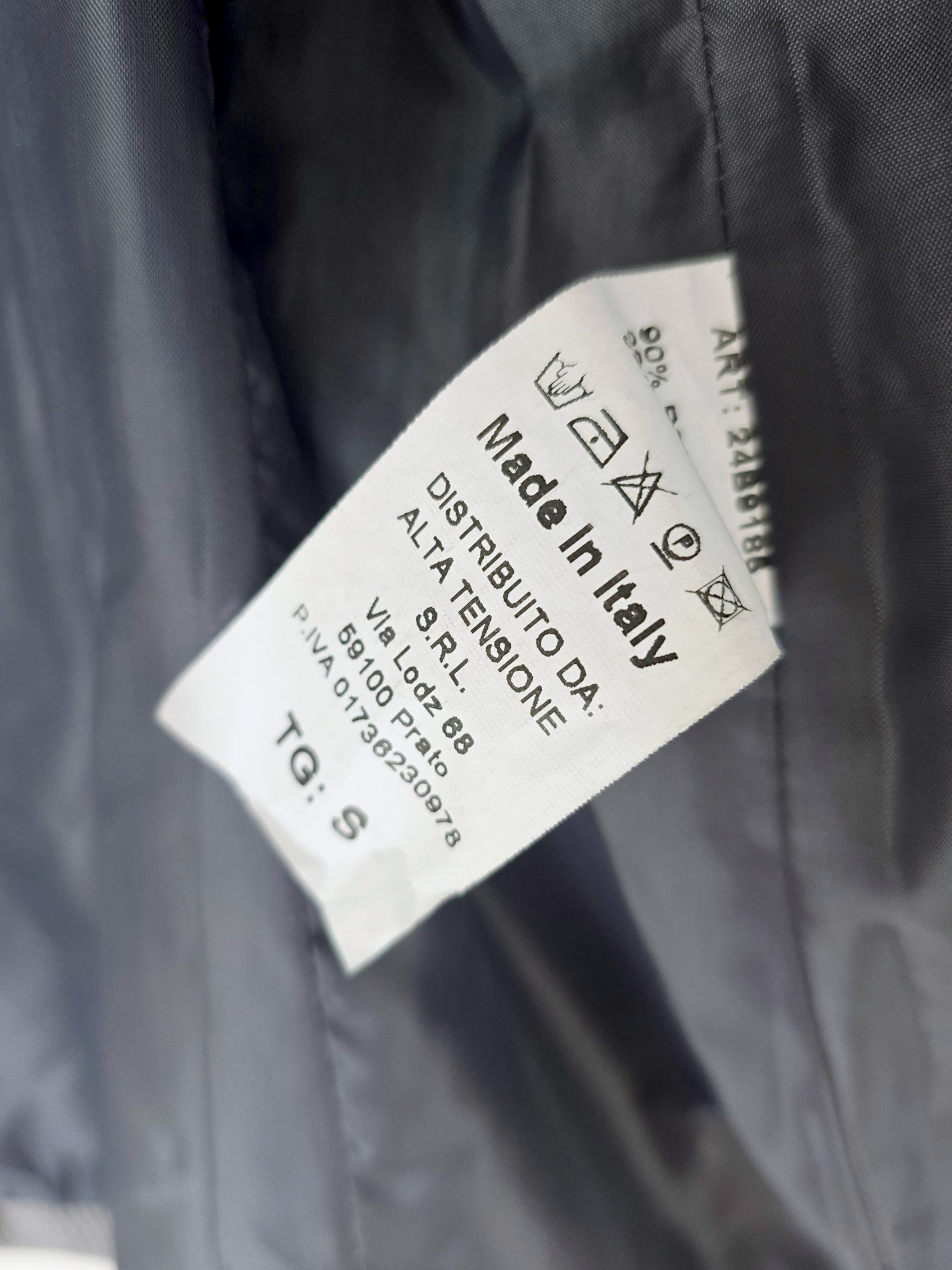 Veste grise en velours