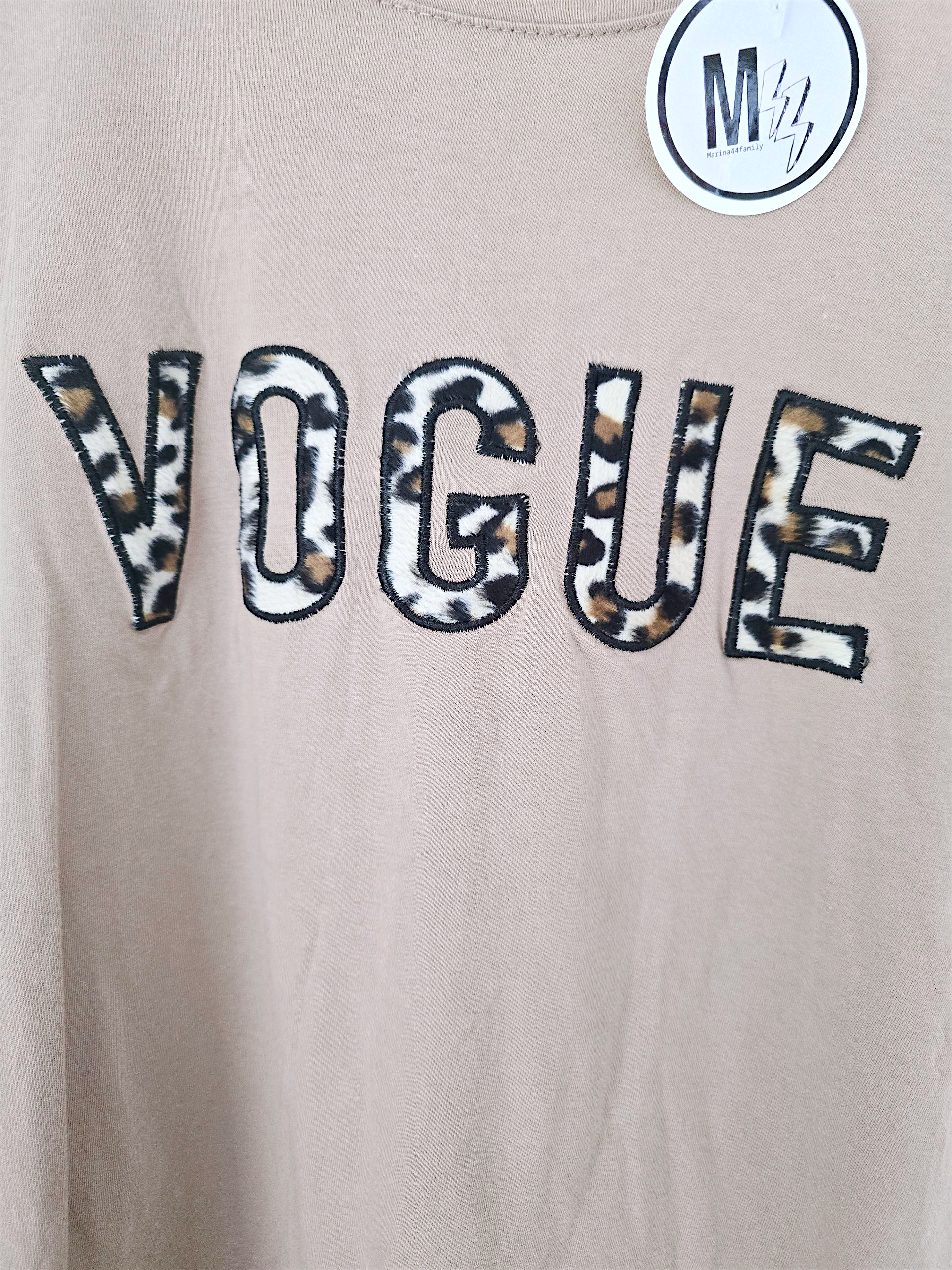 T-shirt Vogue léo