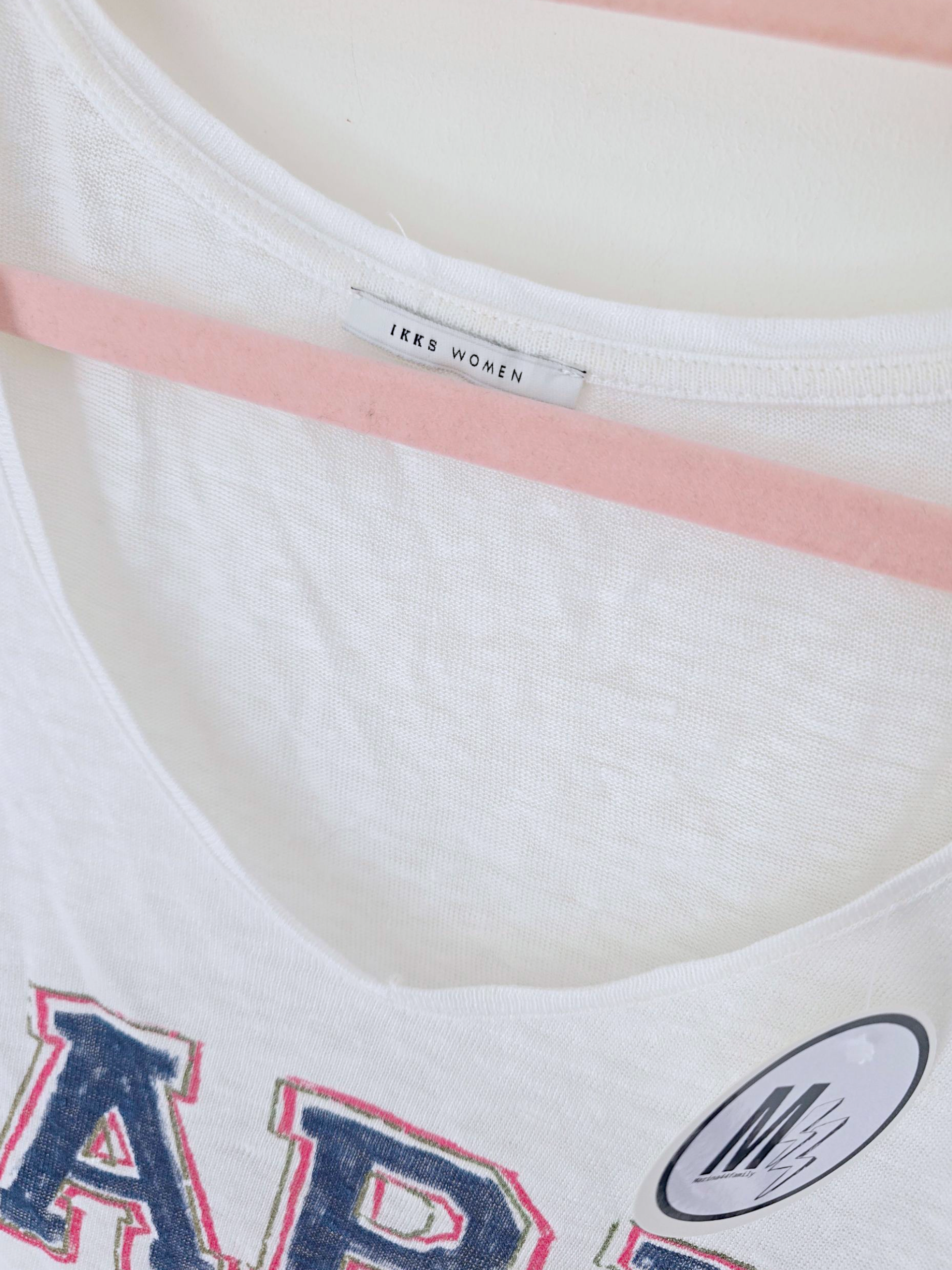 T-shirt blanc &quot;Paris&quot;