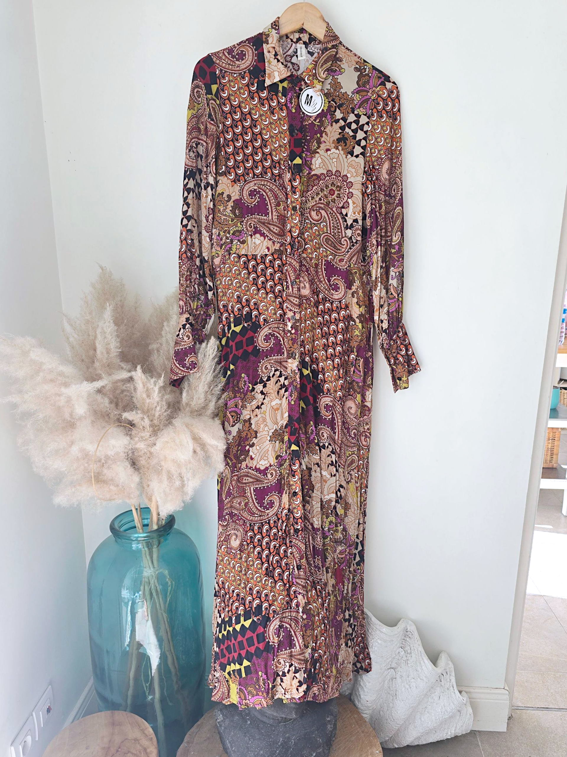 Robe automnale + ceinture