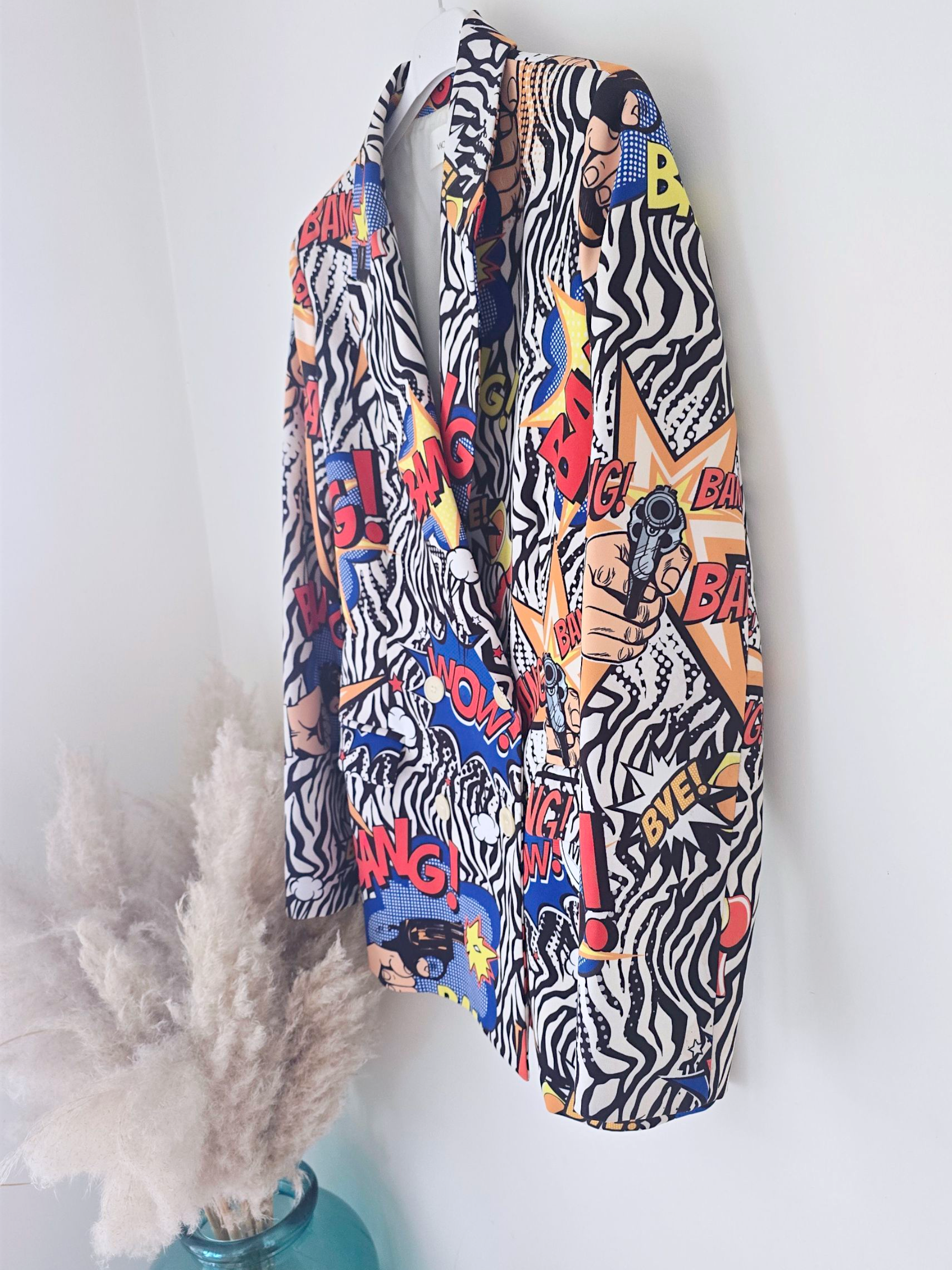 Blazer Bang à inscriptions