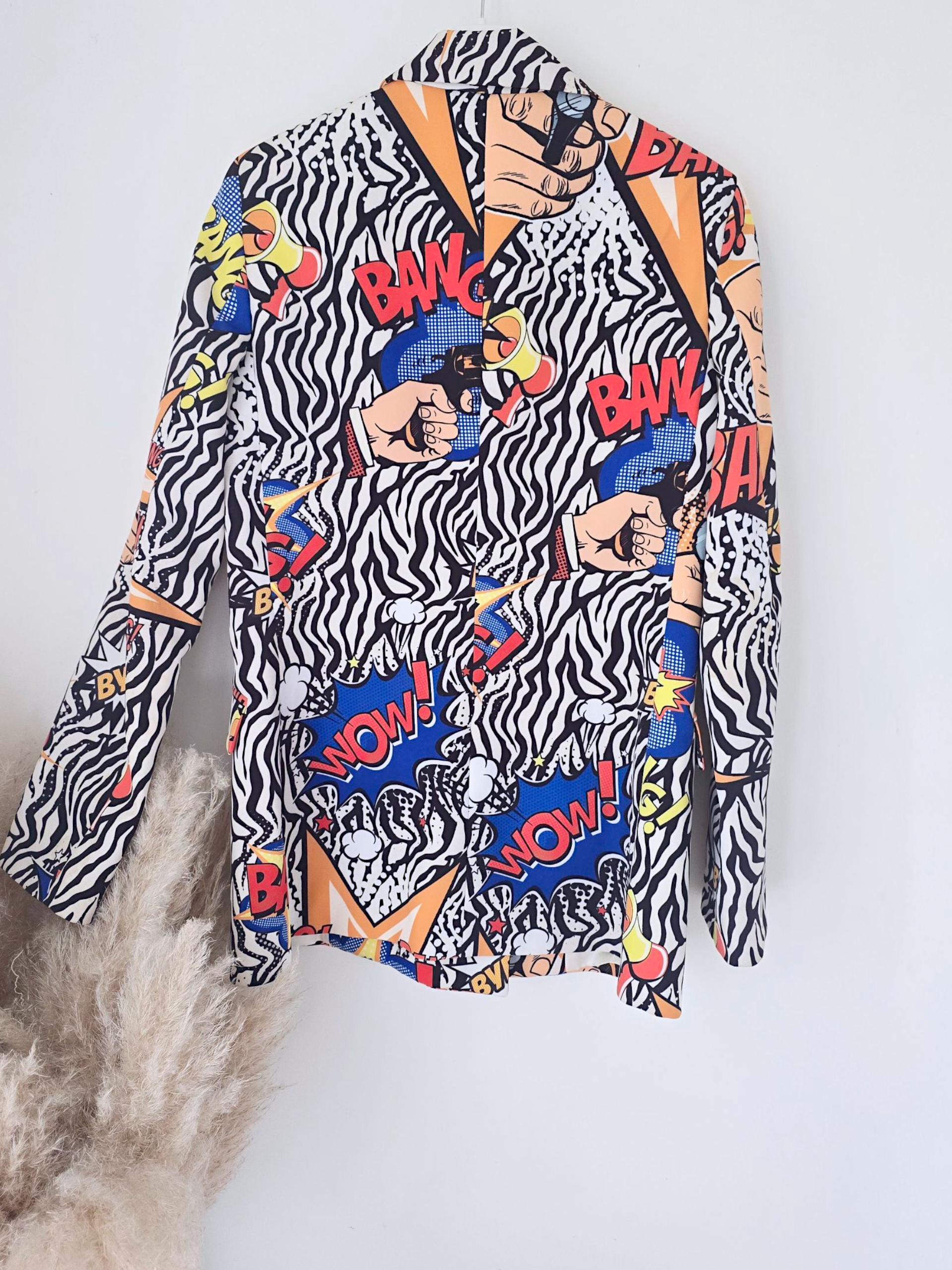 Blazer Bang à inscriptions