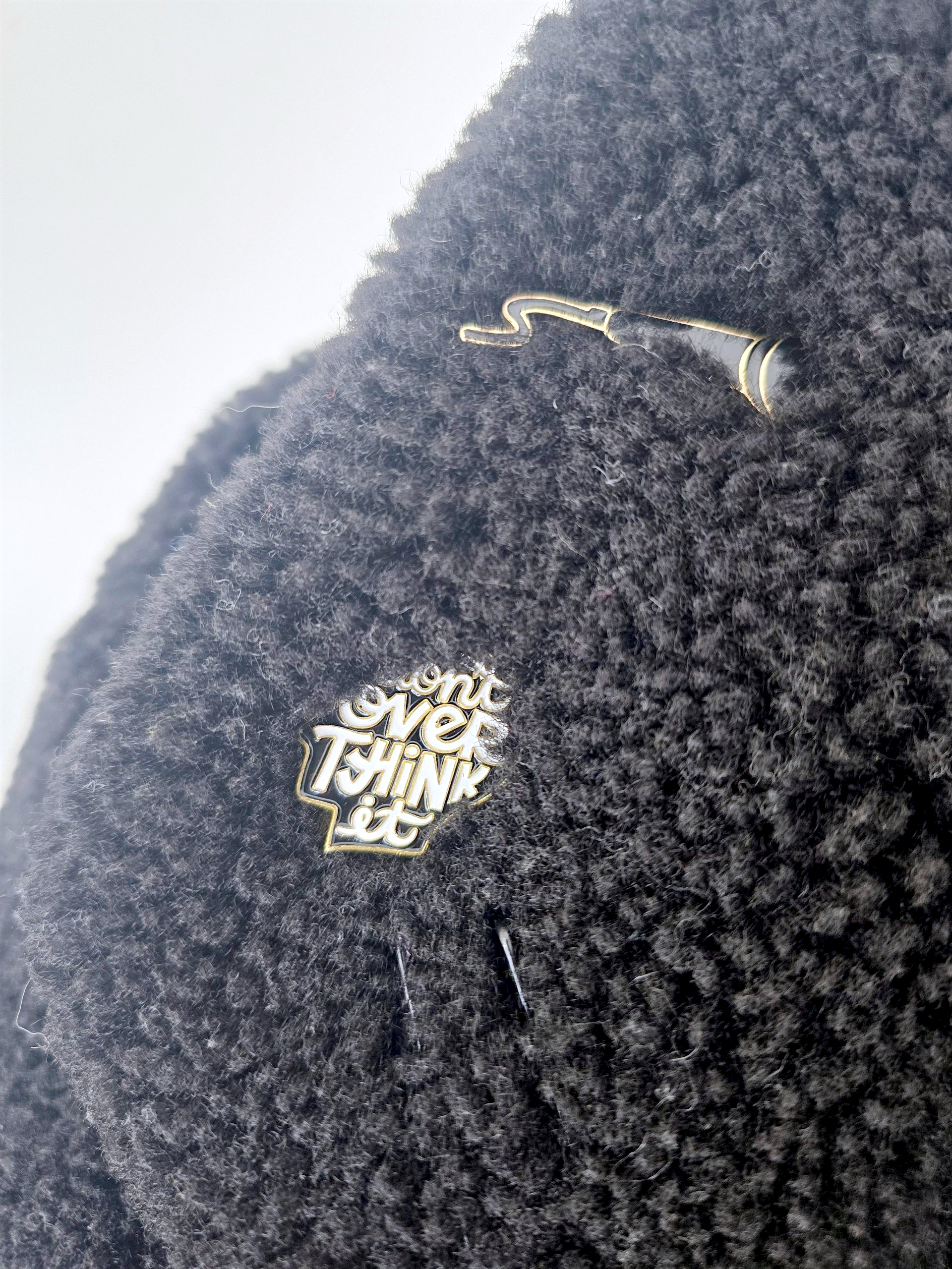 🔥Manteau bouclette à écussons