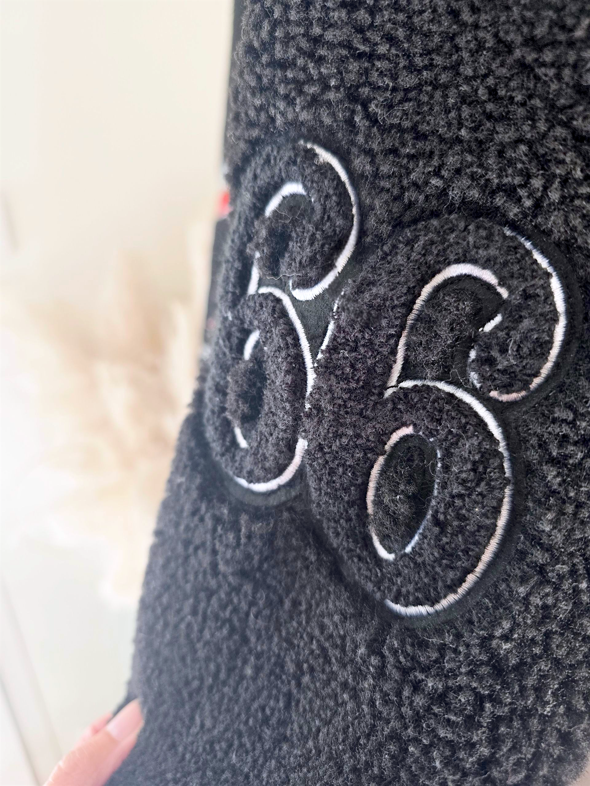 🔥Manteau bouclette à écussons