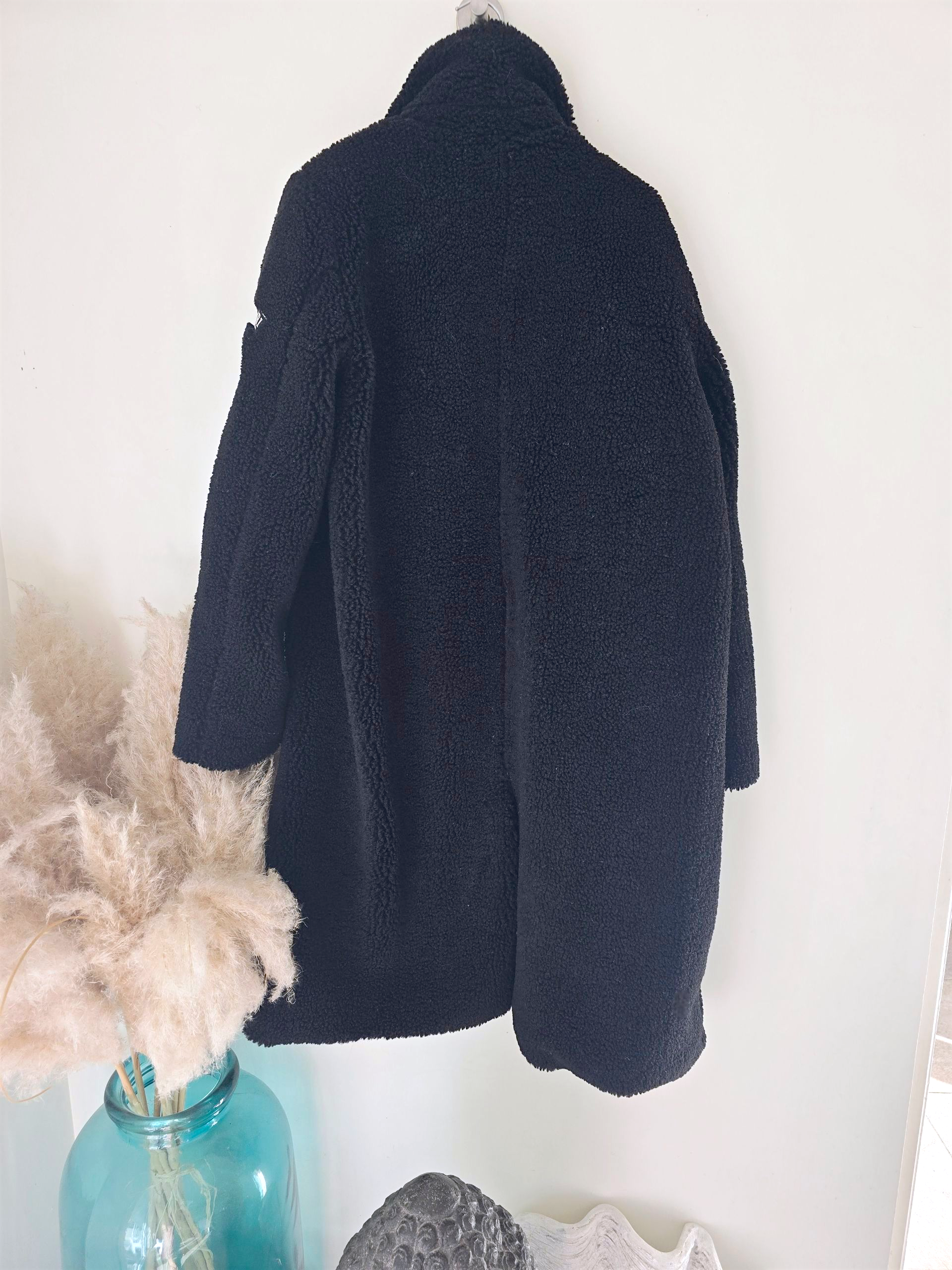 🔥Manteau bouclette à écussons