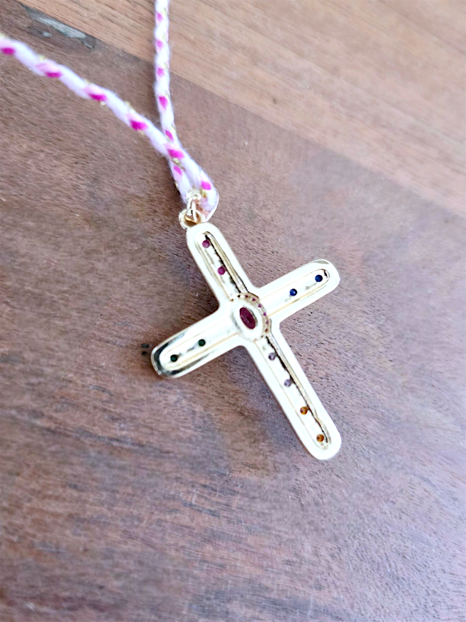 Collier croix