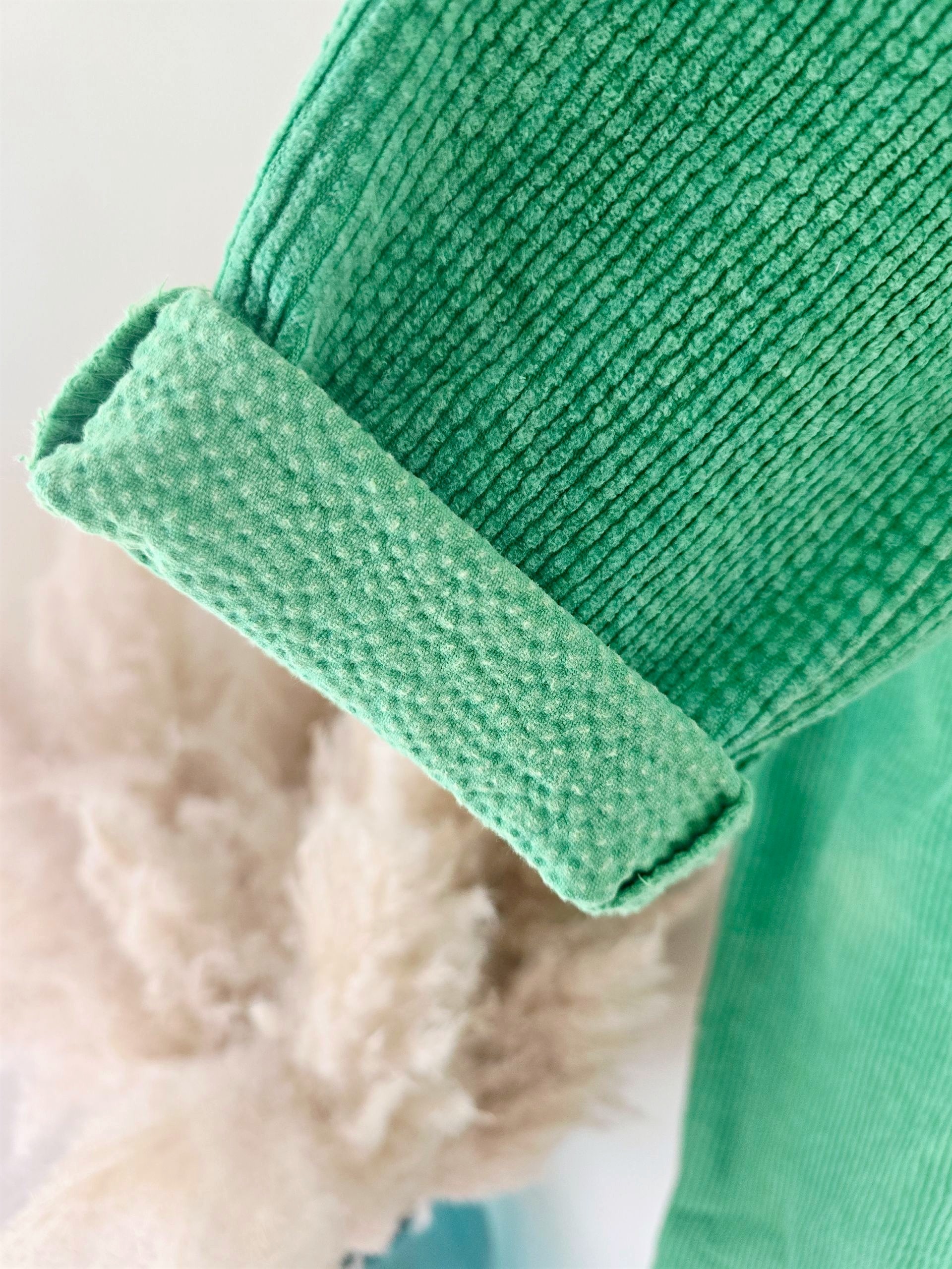 Pantalon velours vert