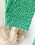 Pantalon velours vert