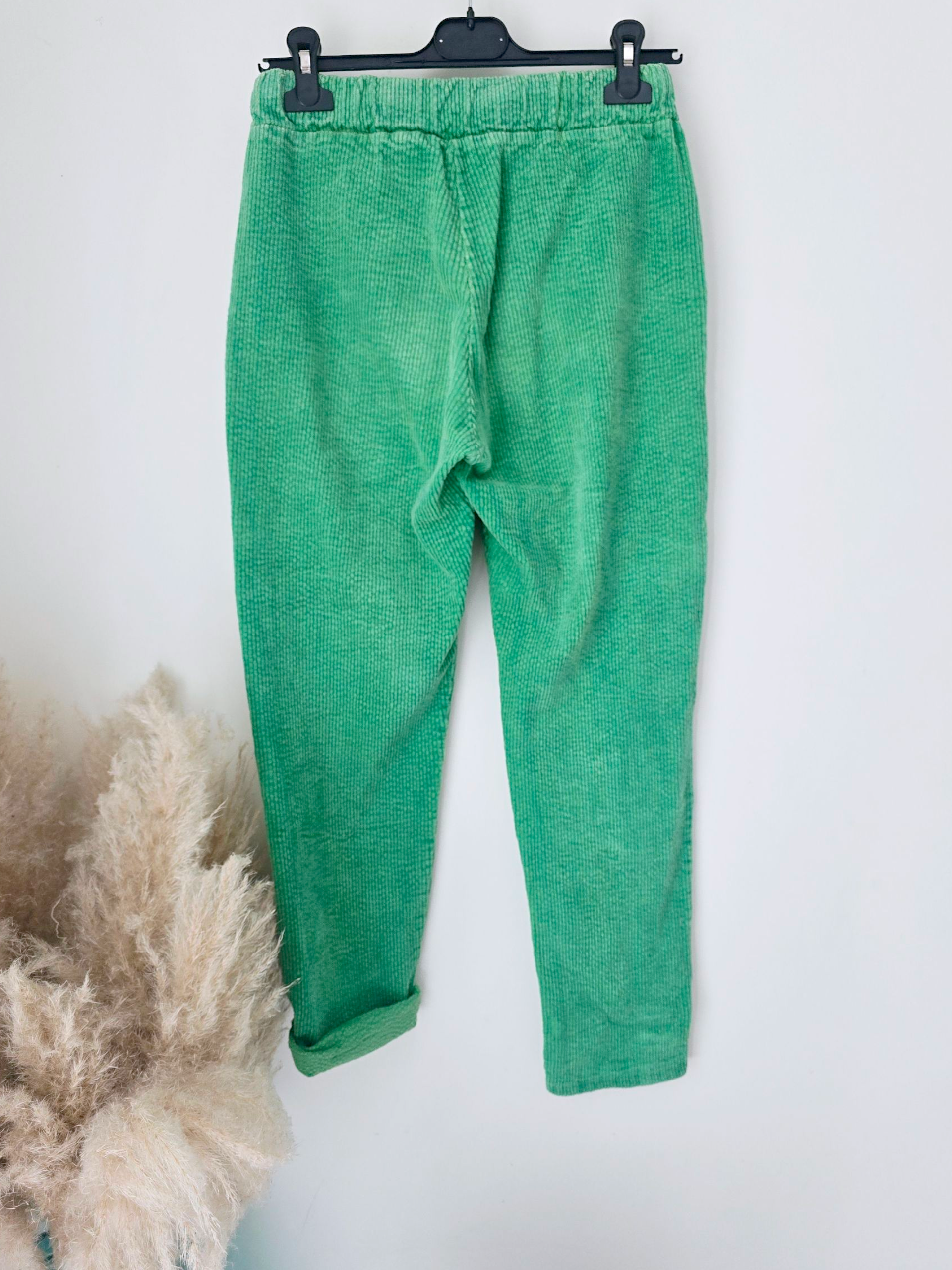 Pantalon velours vert