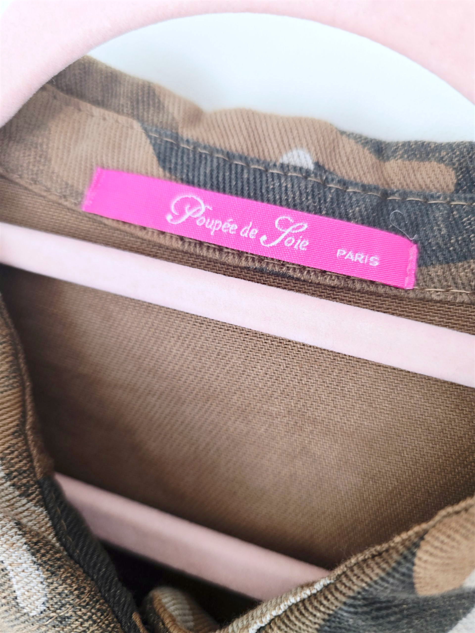 Robe chemise camouflage kiss