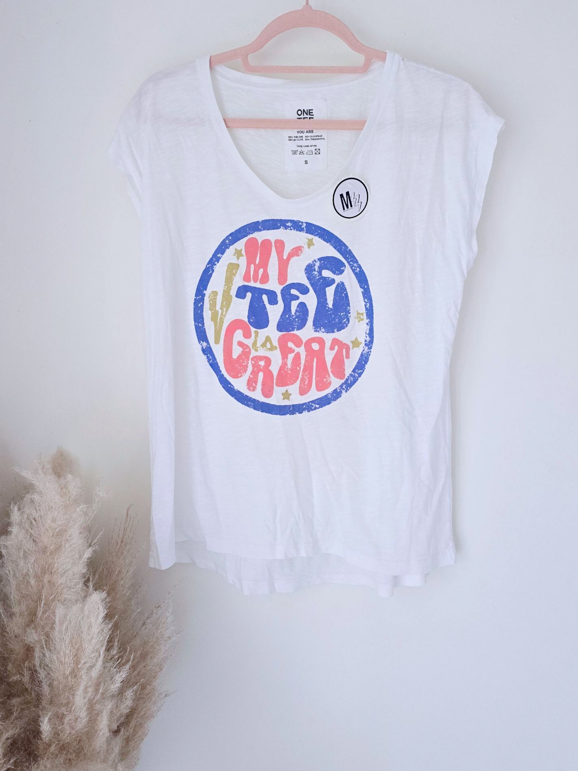 T-shirt blanc My ted