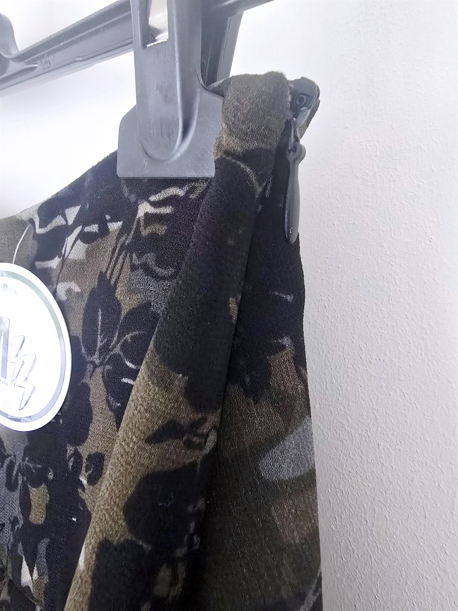 Jupe camouflage kaki