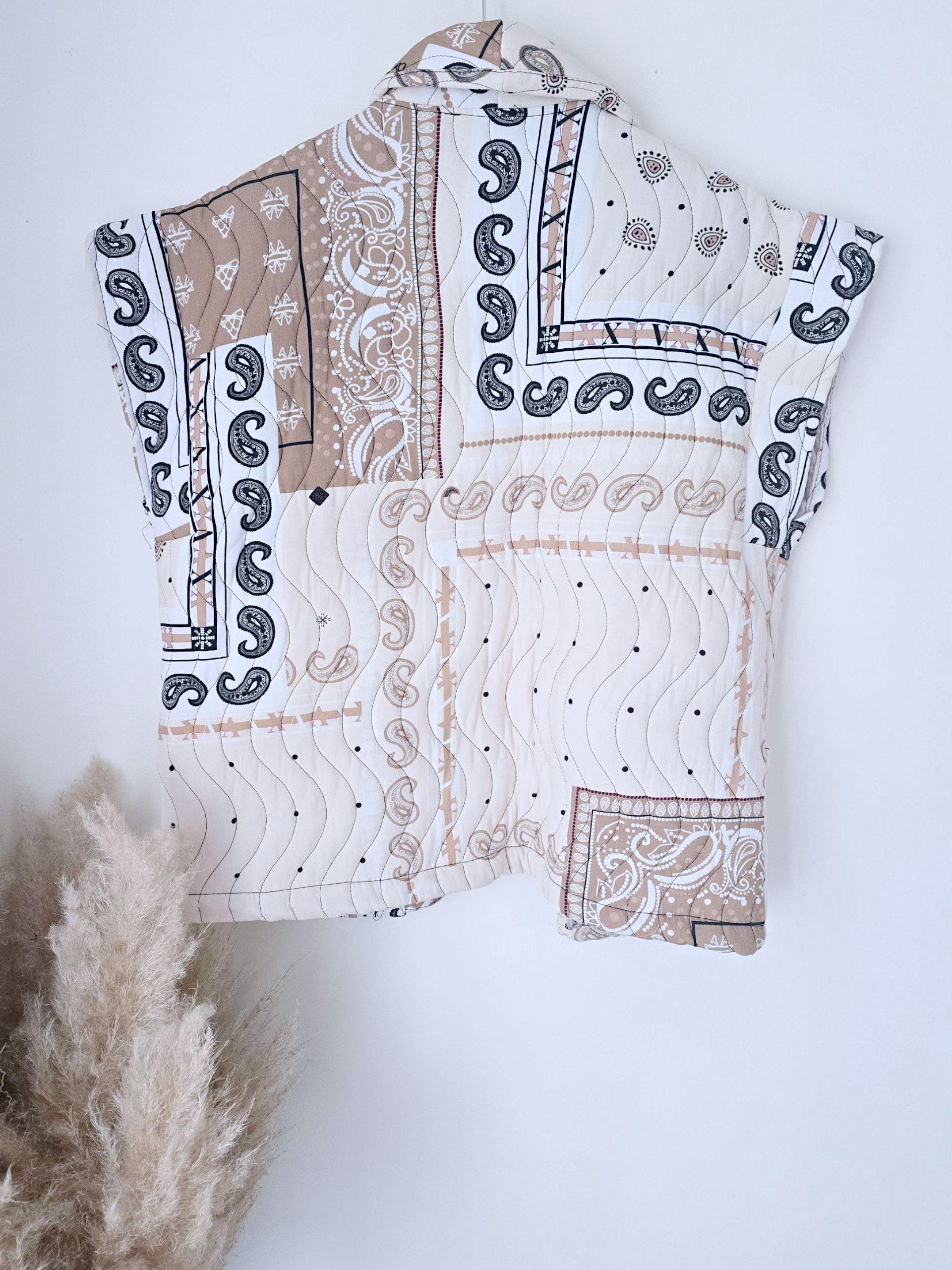 Veste boho sans manche