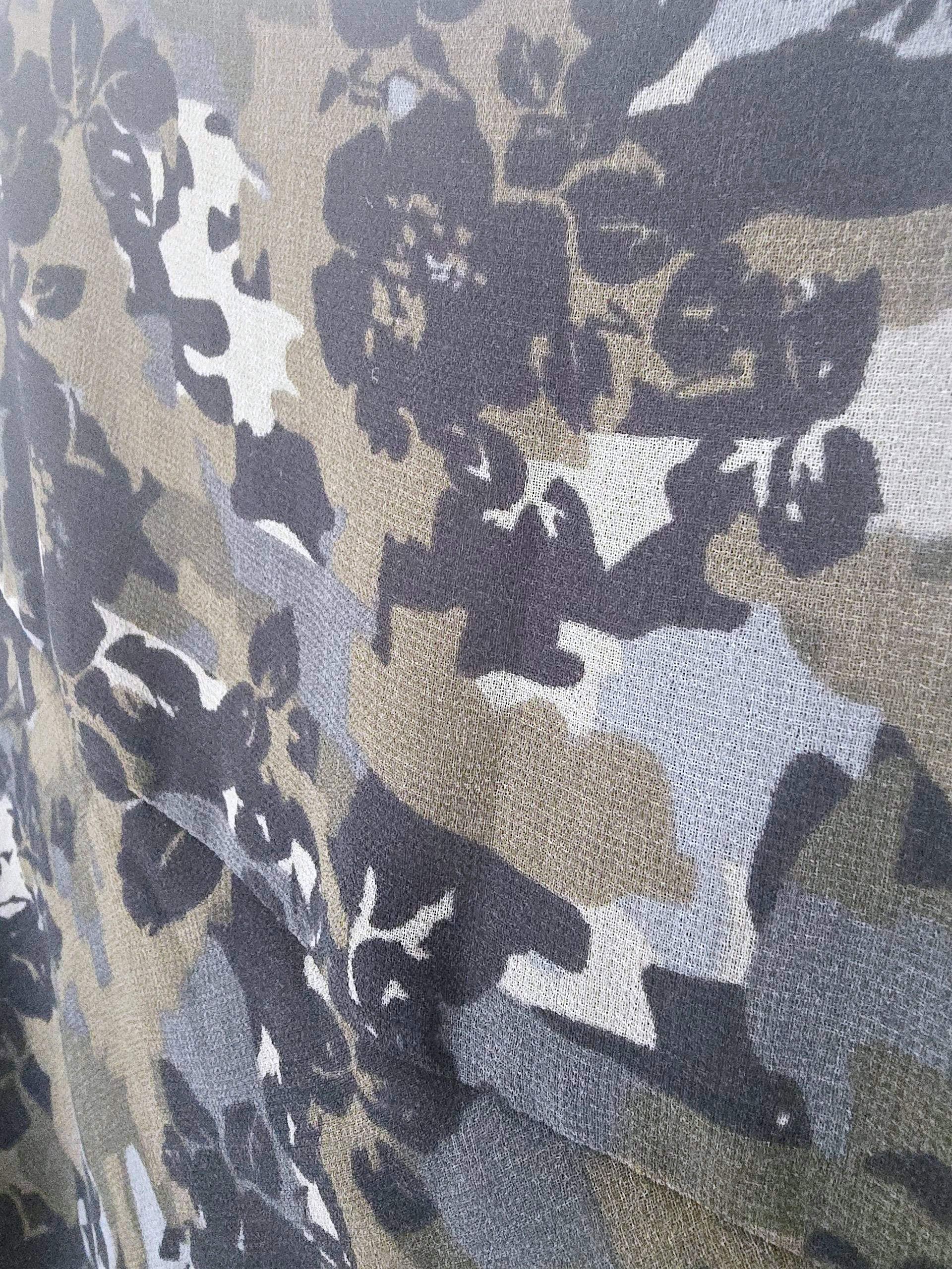 Jupe camouflage kaki