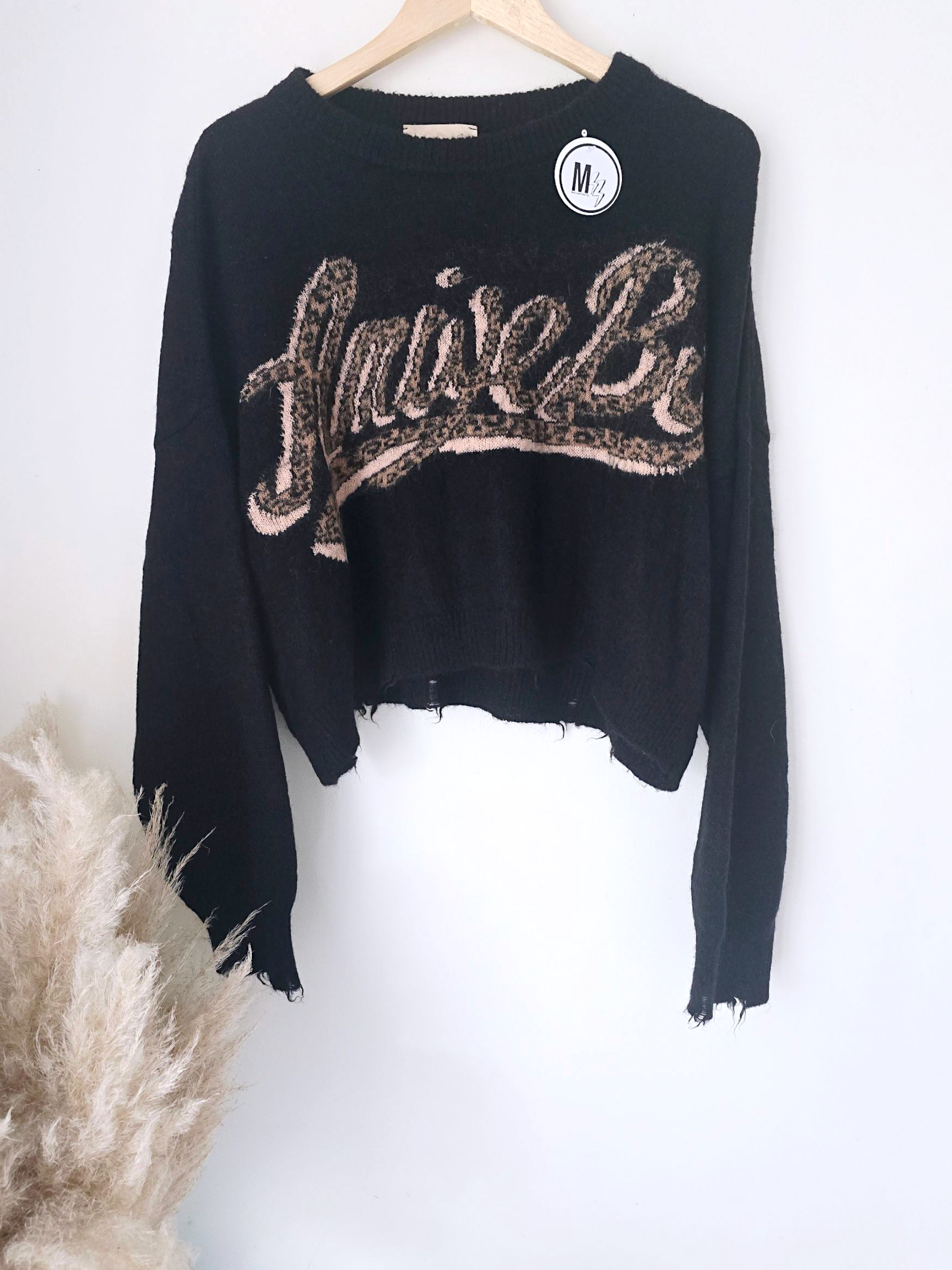 Pull chaud à inscription