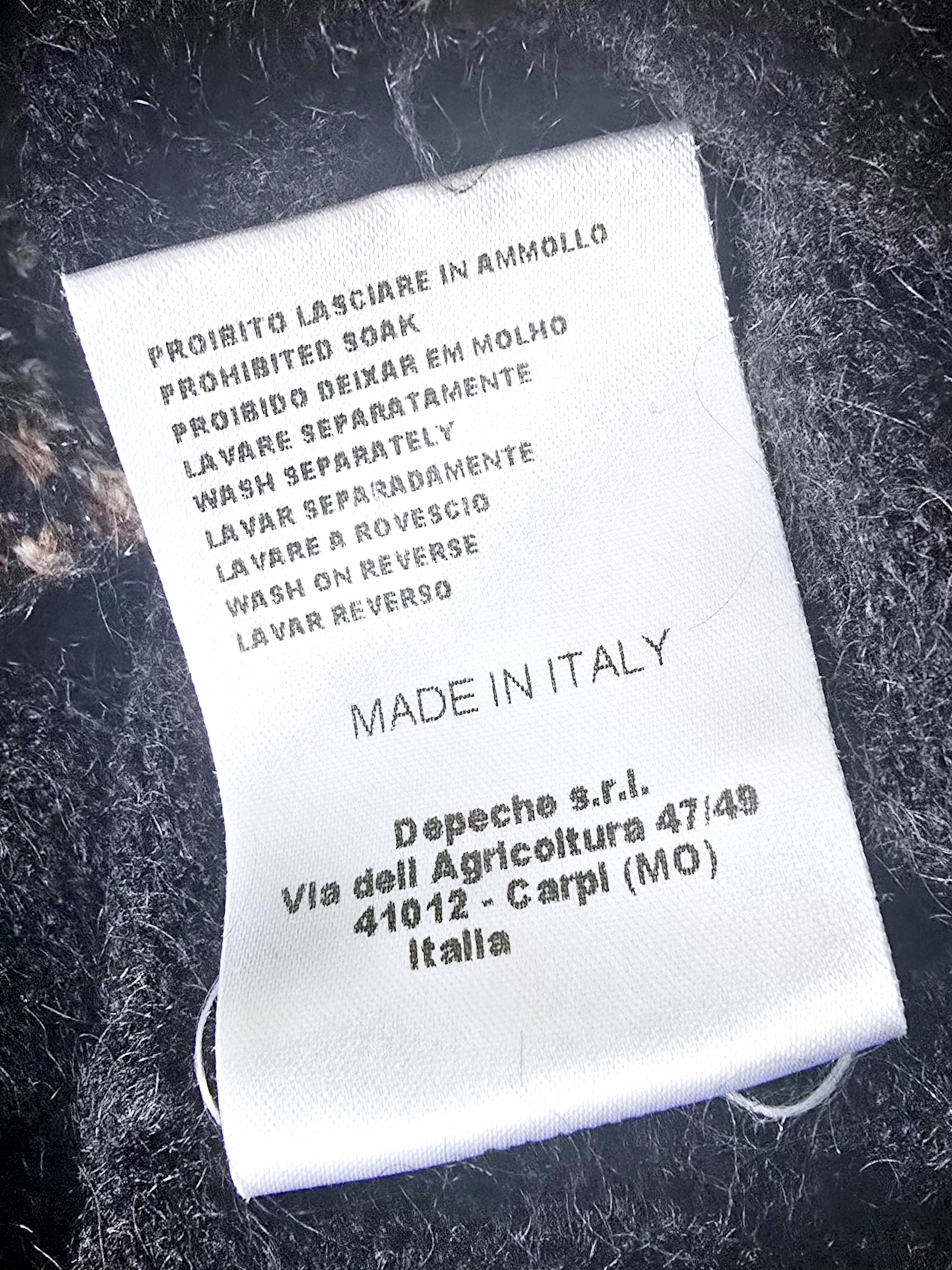 Pull chaud à inscription