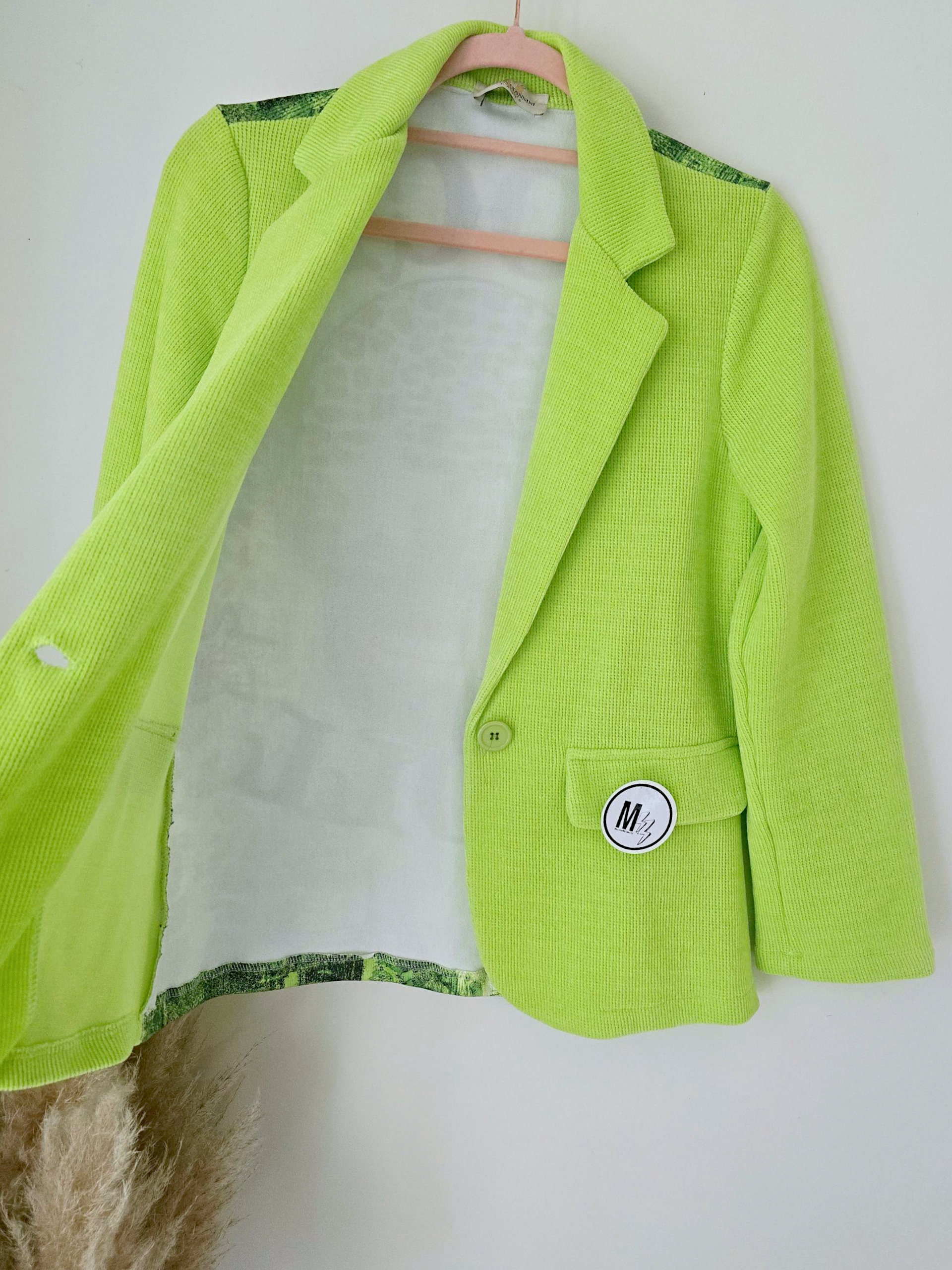 Veste anis skull léo