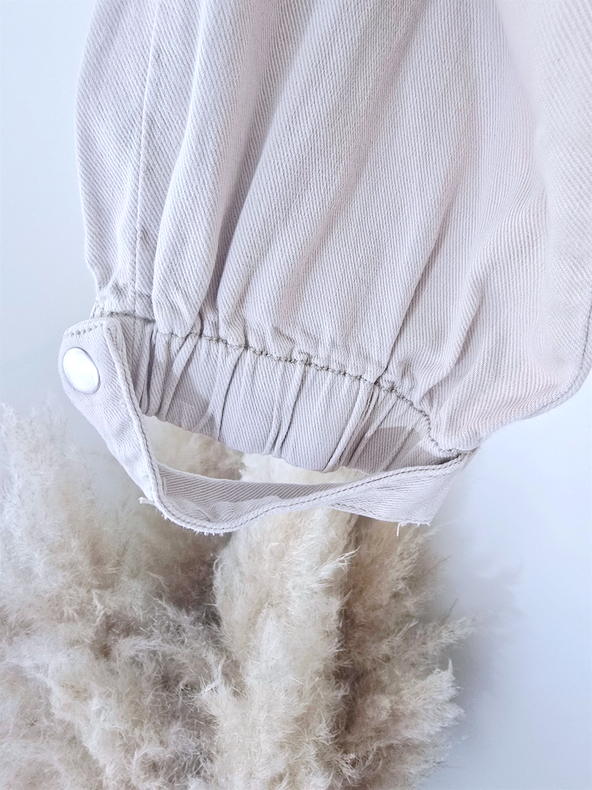 Pantalon cargo beige