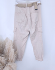 Pantalon cargo beige