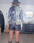 Veste cintrée visage