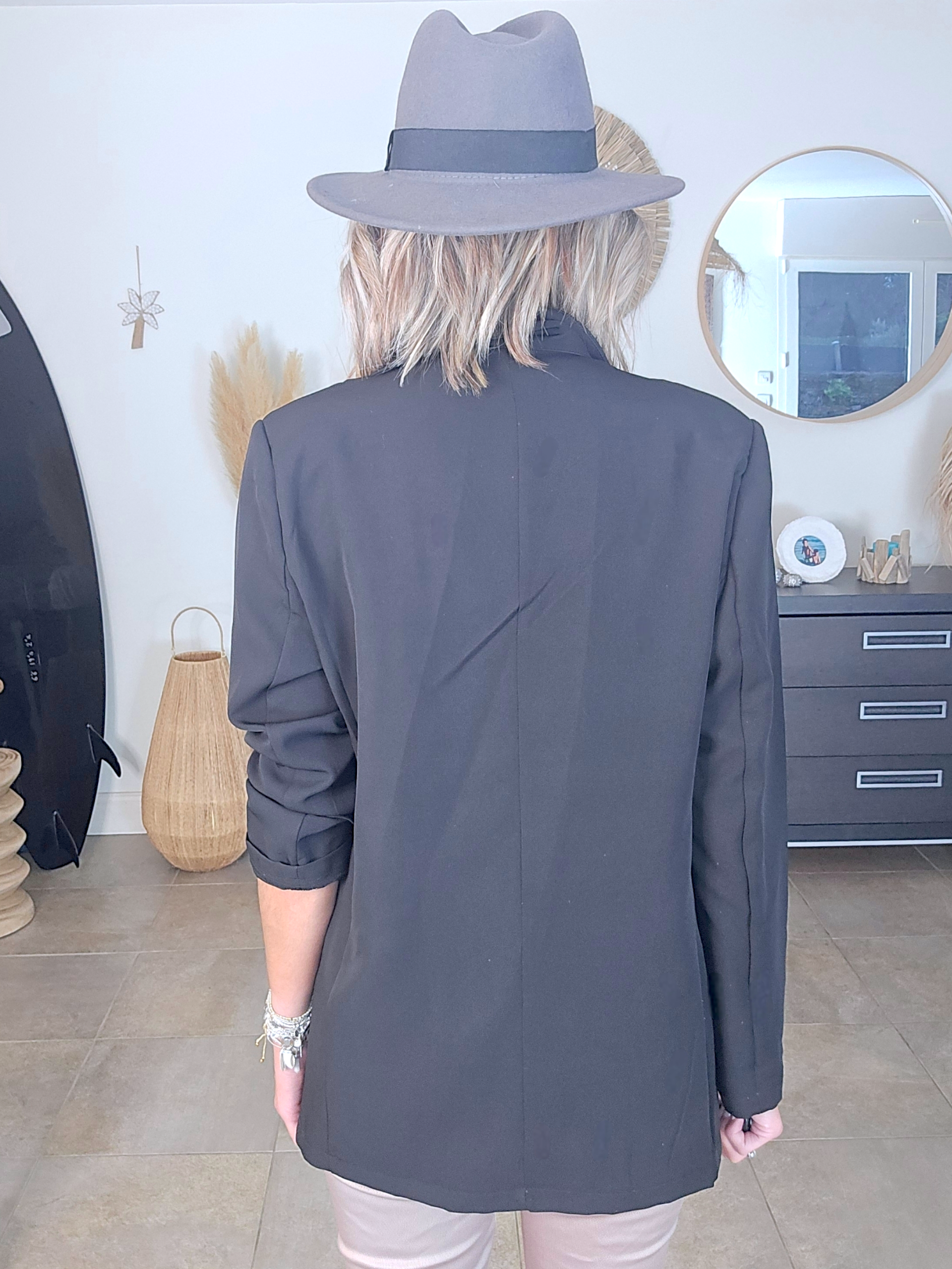 Blazer noir créateur