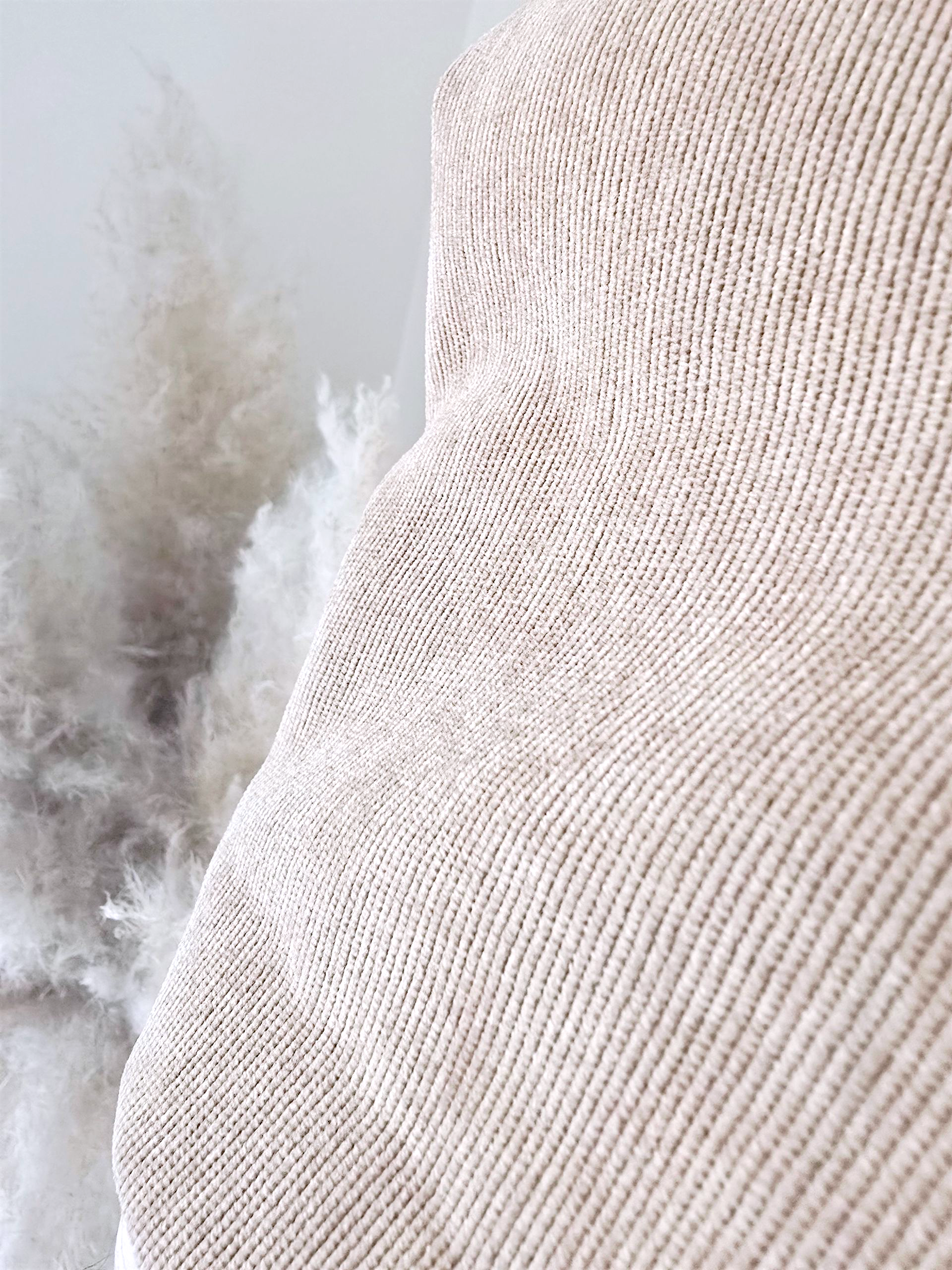 Veste beige velours côtelé