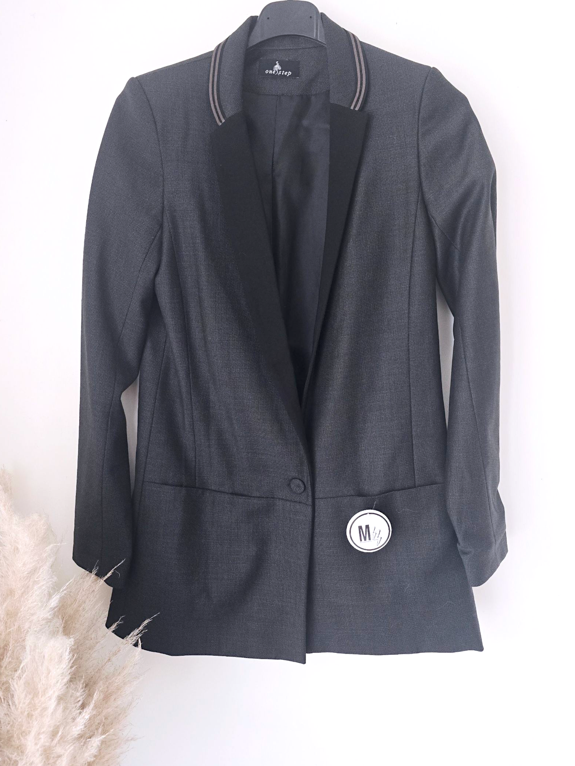 Veste chic grise anthracite