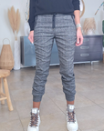 Pantalon jeeging à carreaux