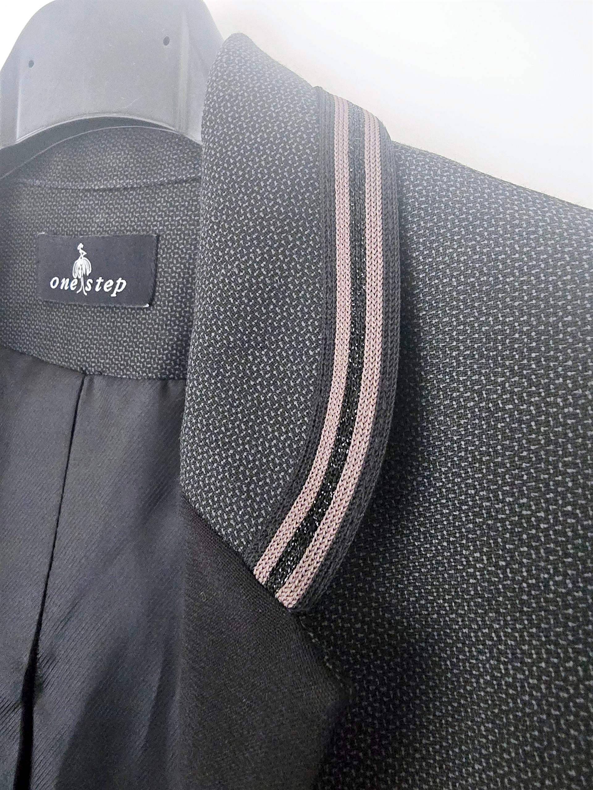 Veste chic grise anthracite