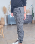 Pantalon jeeging à carreaux