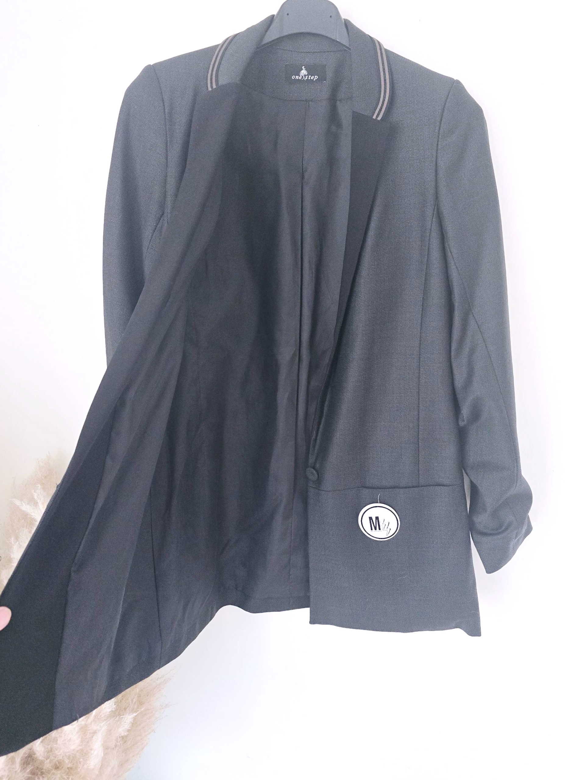 Veste chic grise anthracite