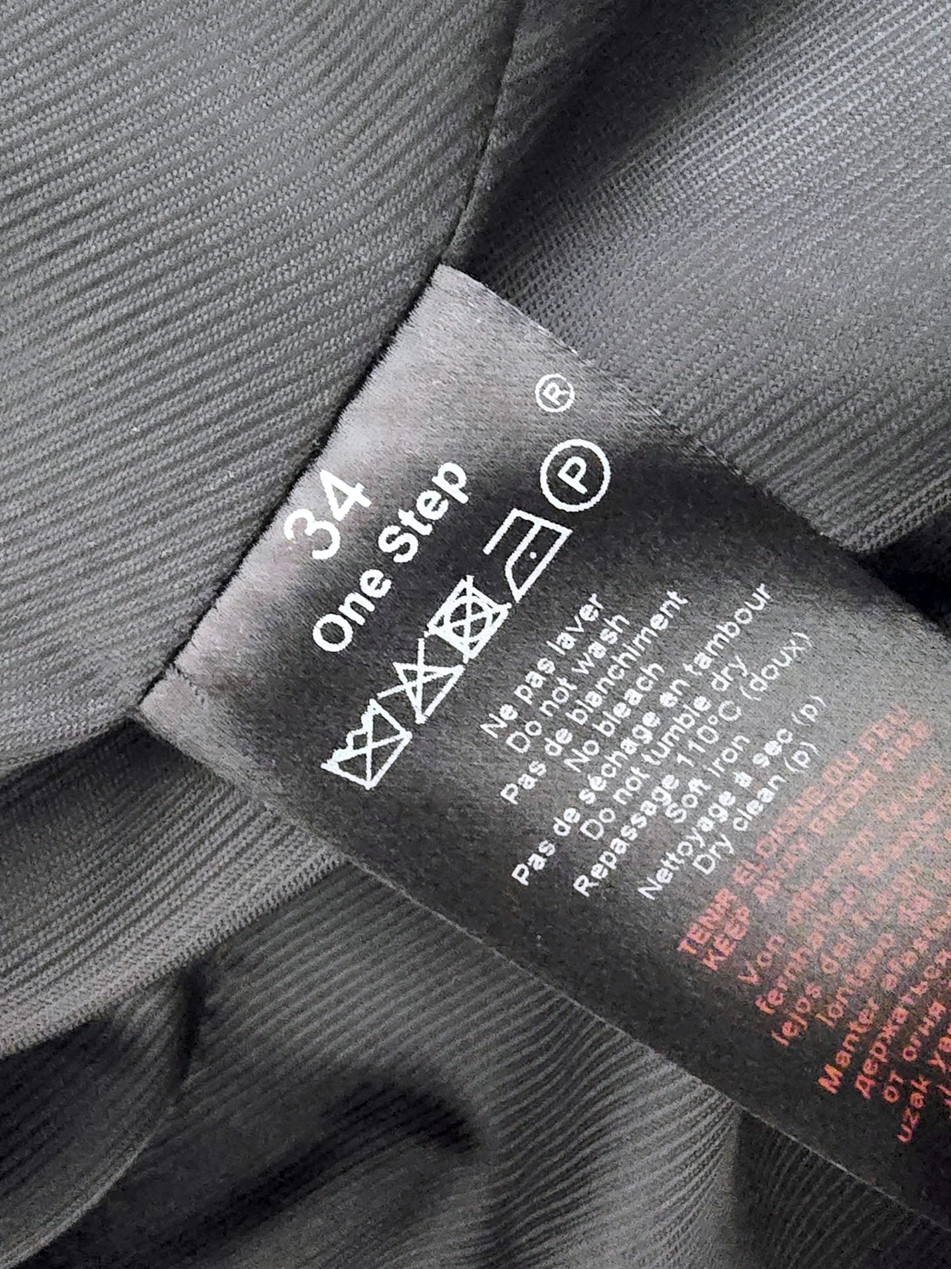 Veste chic grise anthracite